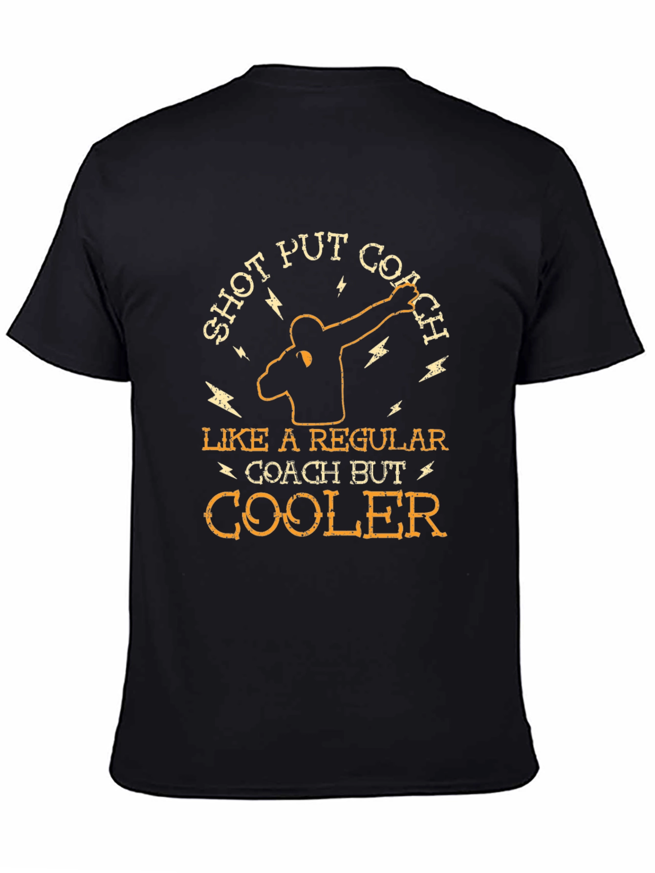 Shot Put Coach T-Shirt - Cool Unique Design