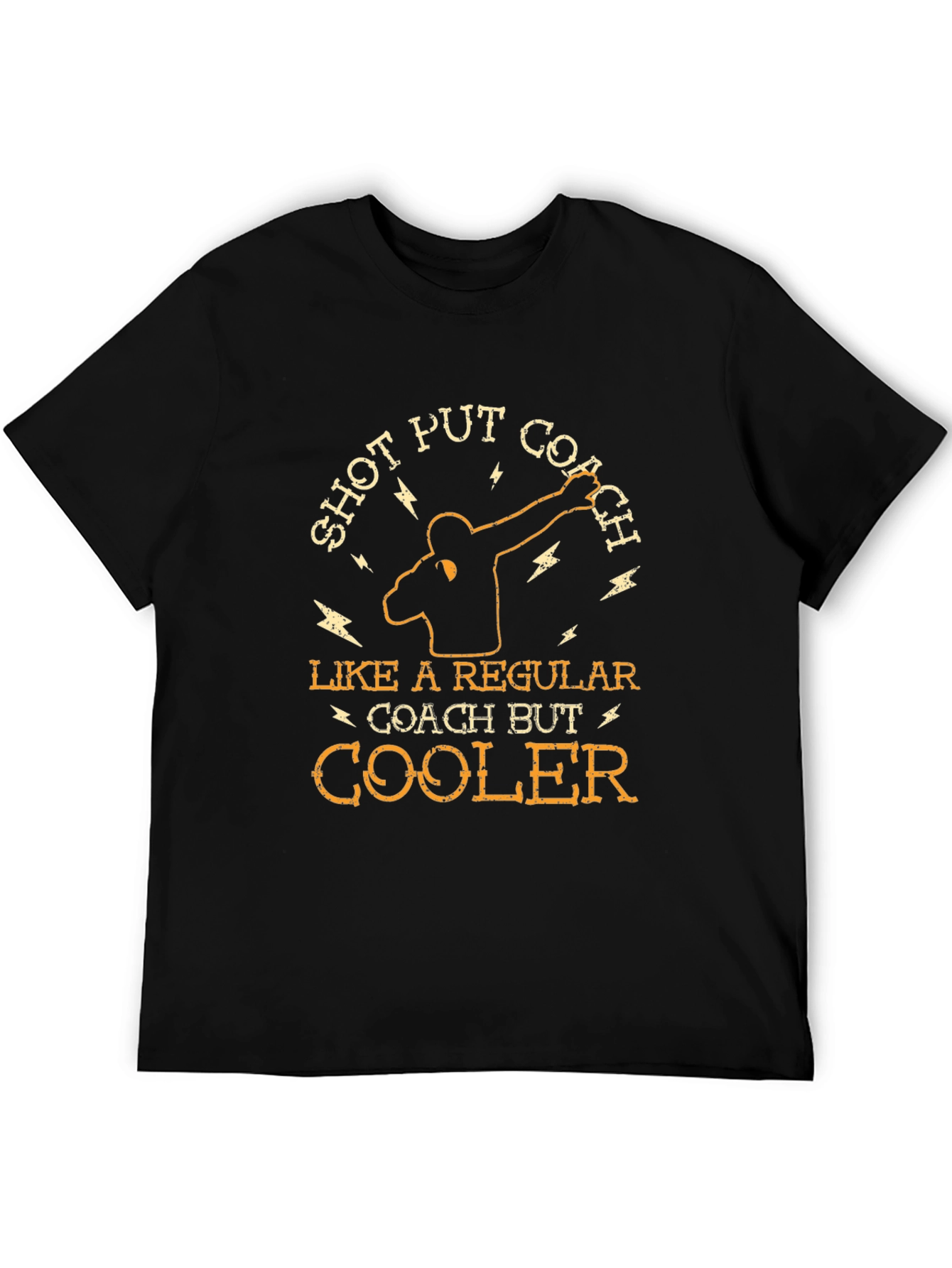 Shot Put Coach T-Shirt - Cool Unique Design