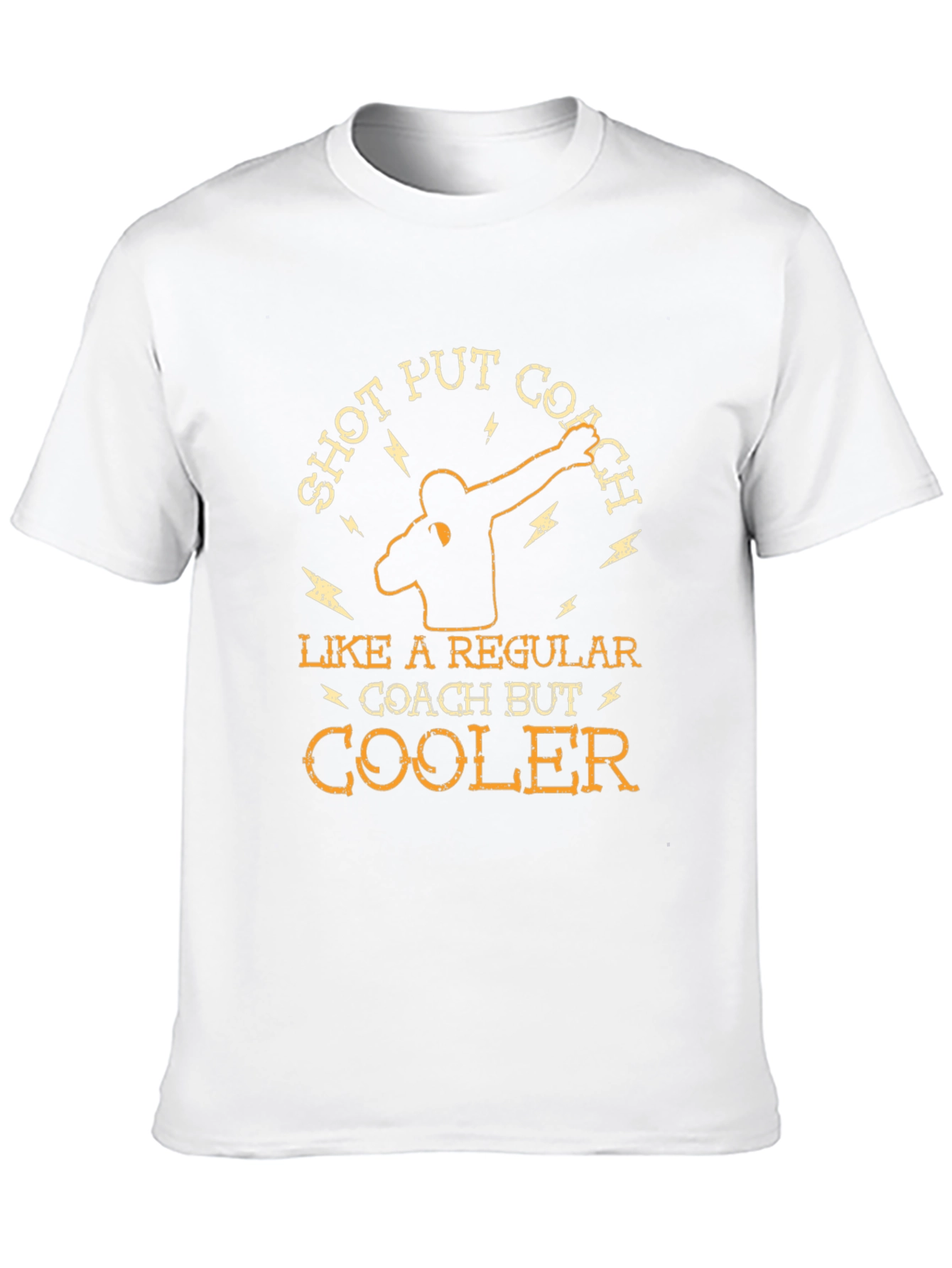 Shot Put Coach T-Shirt - Cool Unique Design