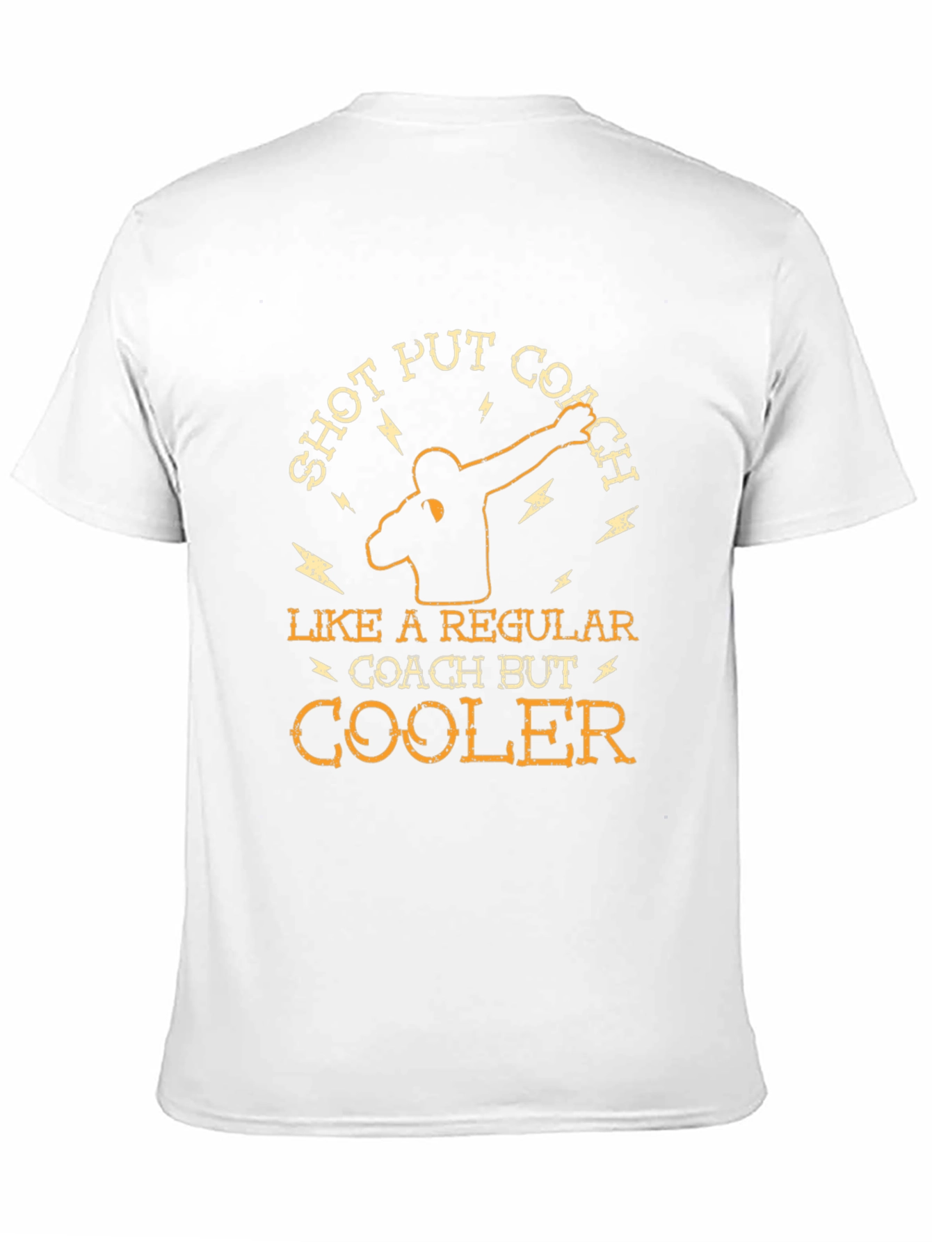Shot Put Coach T-Shirt - Cool Unique Design