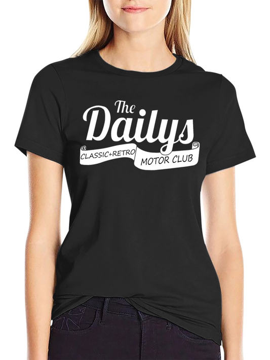 The Dailys Classic Retro Motor Club T-Shirt
