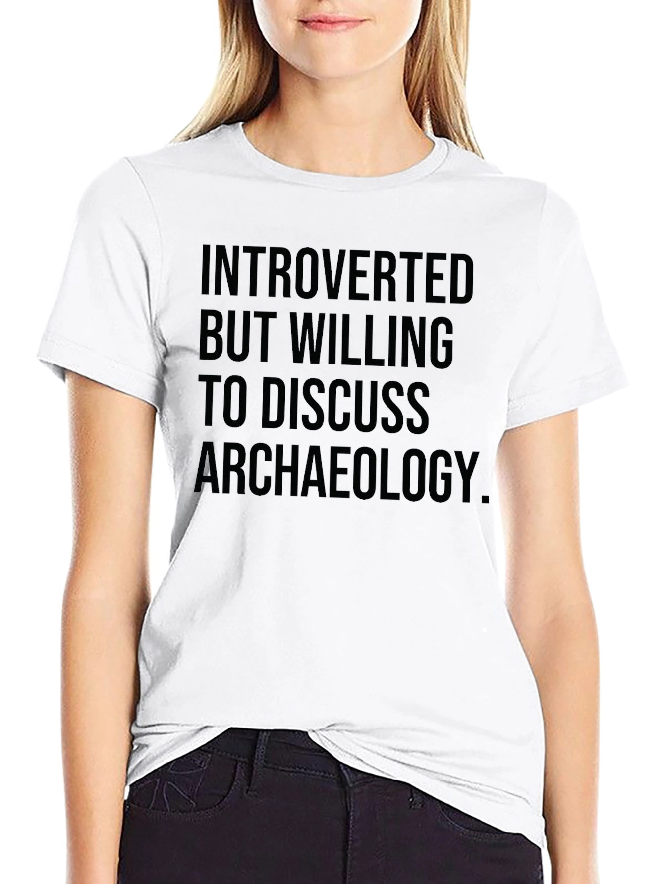 Introverted Archaeology Enthusiast T-Shirt