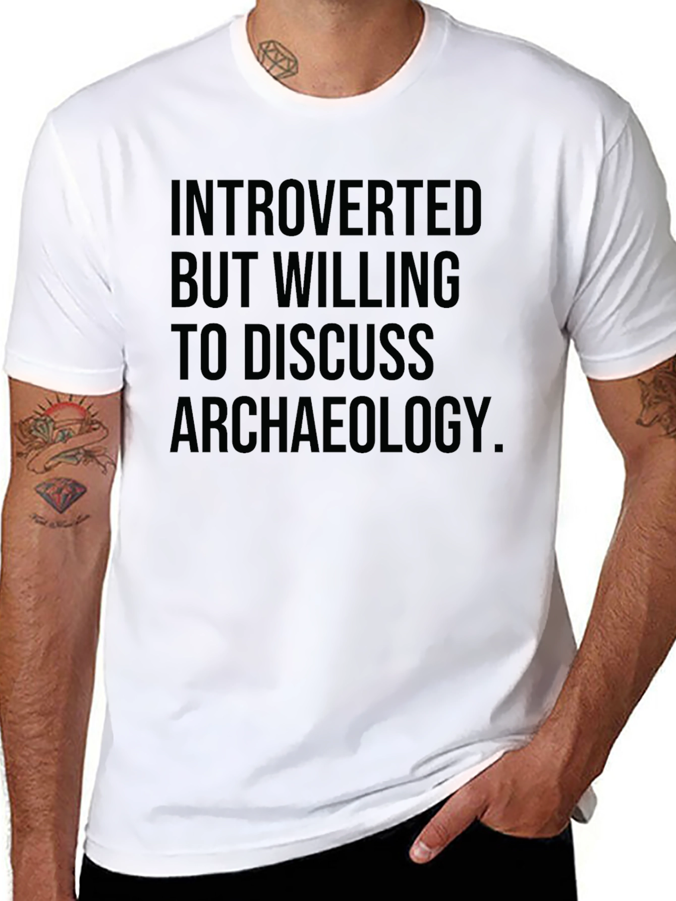 Introverted Archaeology Enthusiast T-Shirt