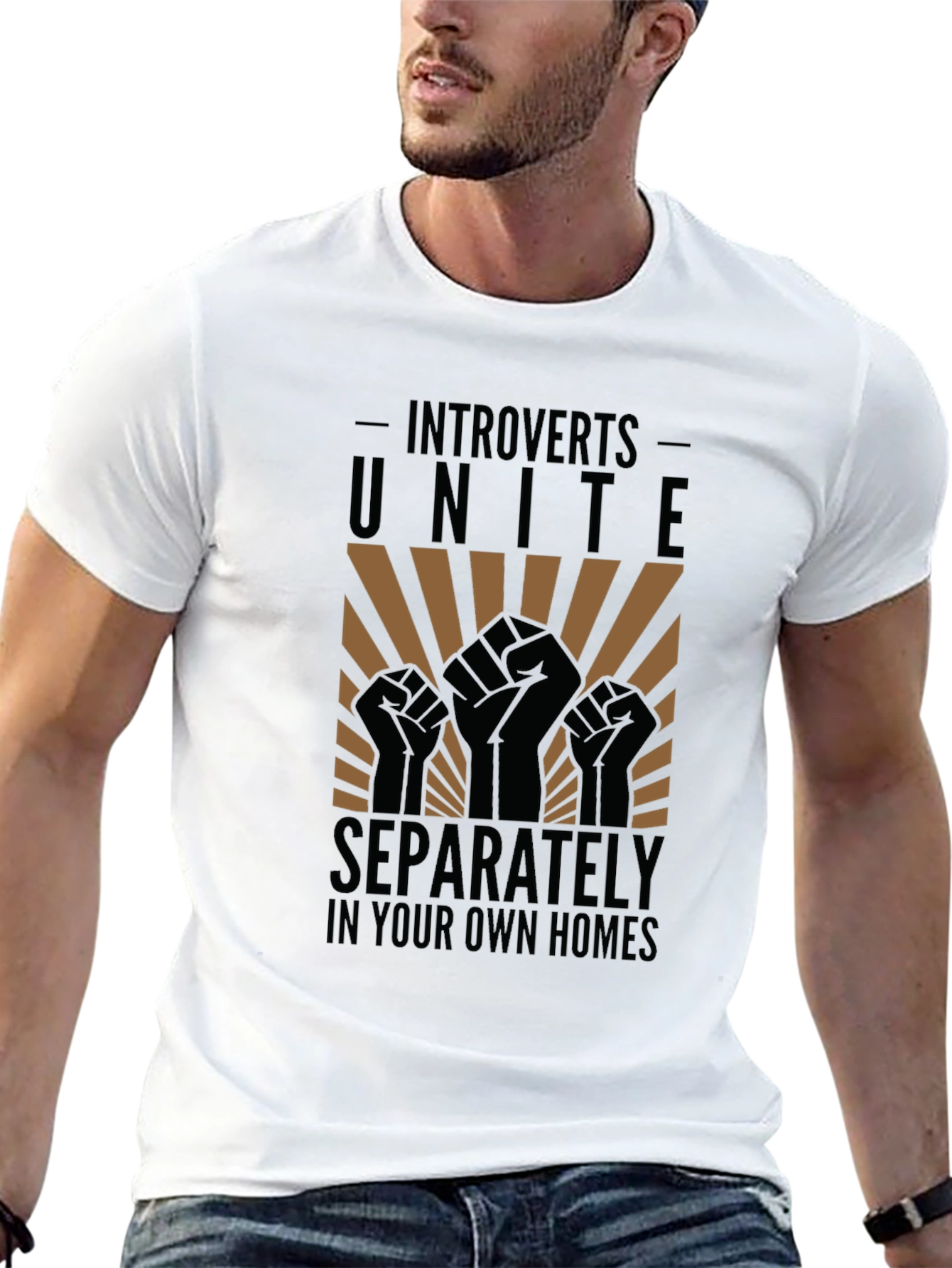 Introverts Unite Separately T-Shirt