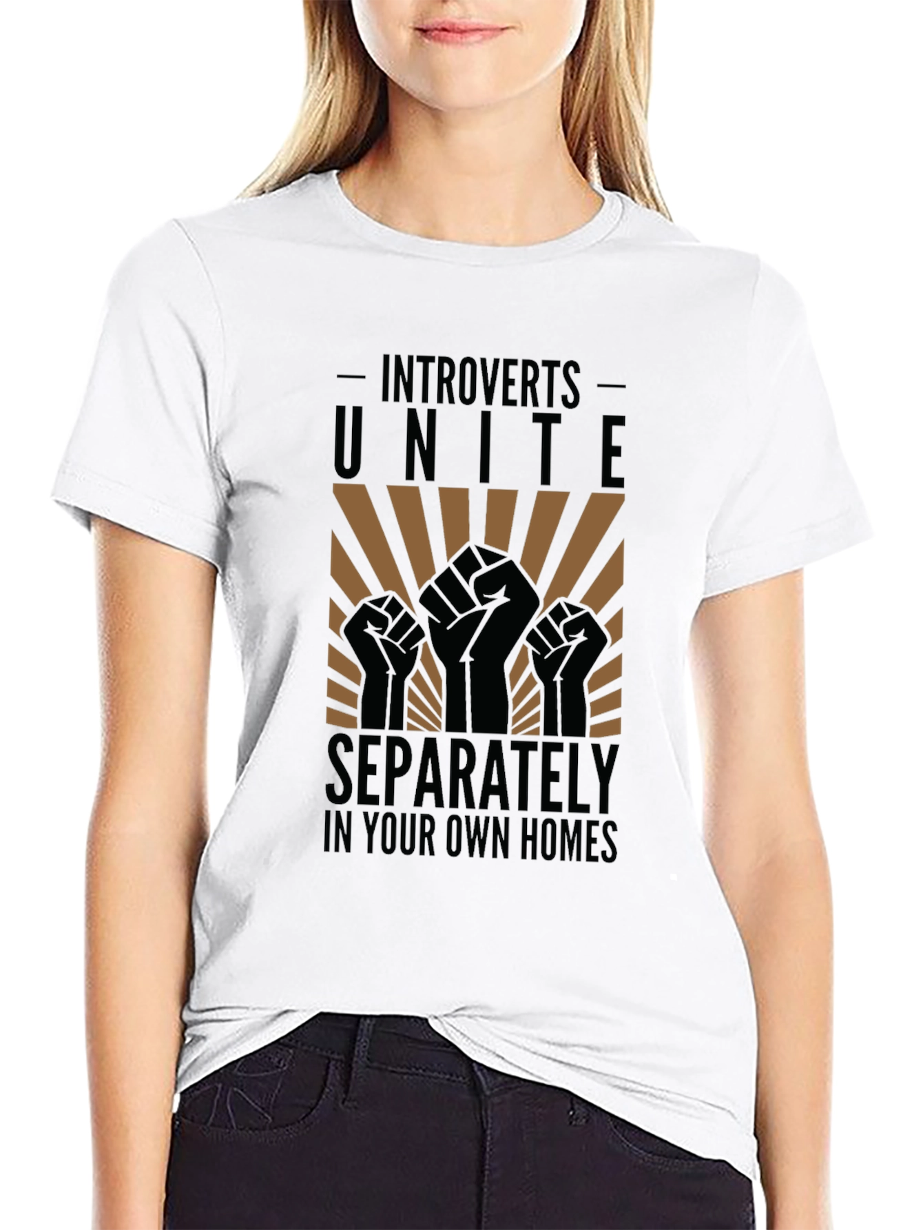 Introverts Unite Separately T-Shirt