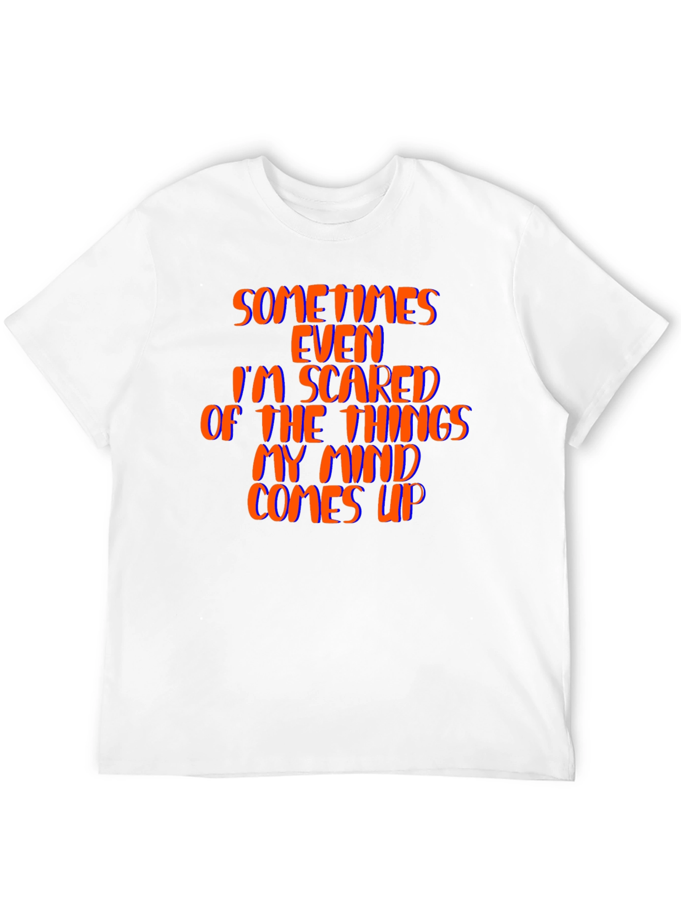 Scared Mind Black Graphic Tee