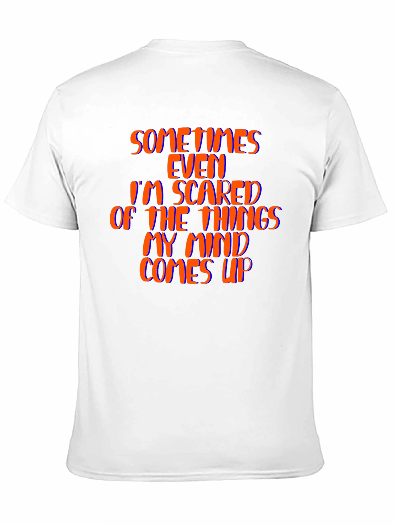 Scared Mind Black Graphic Tee