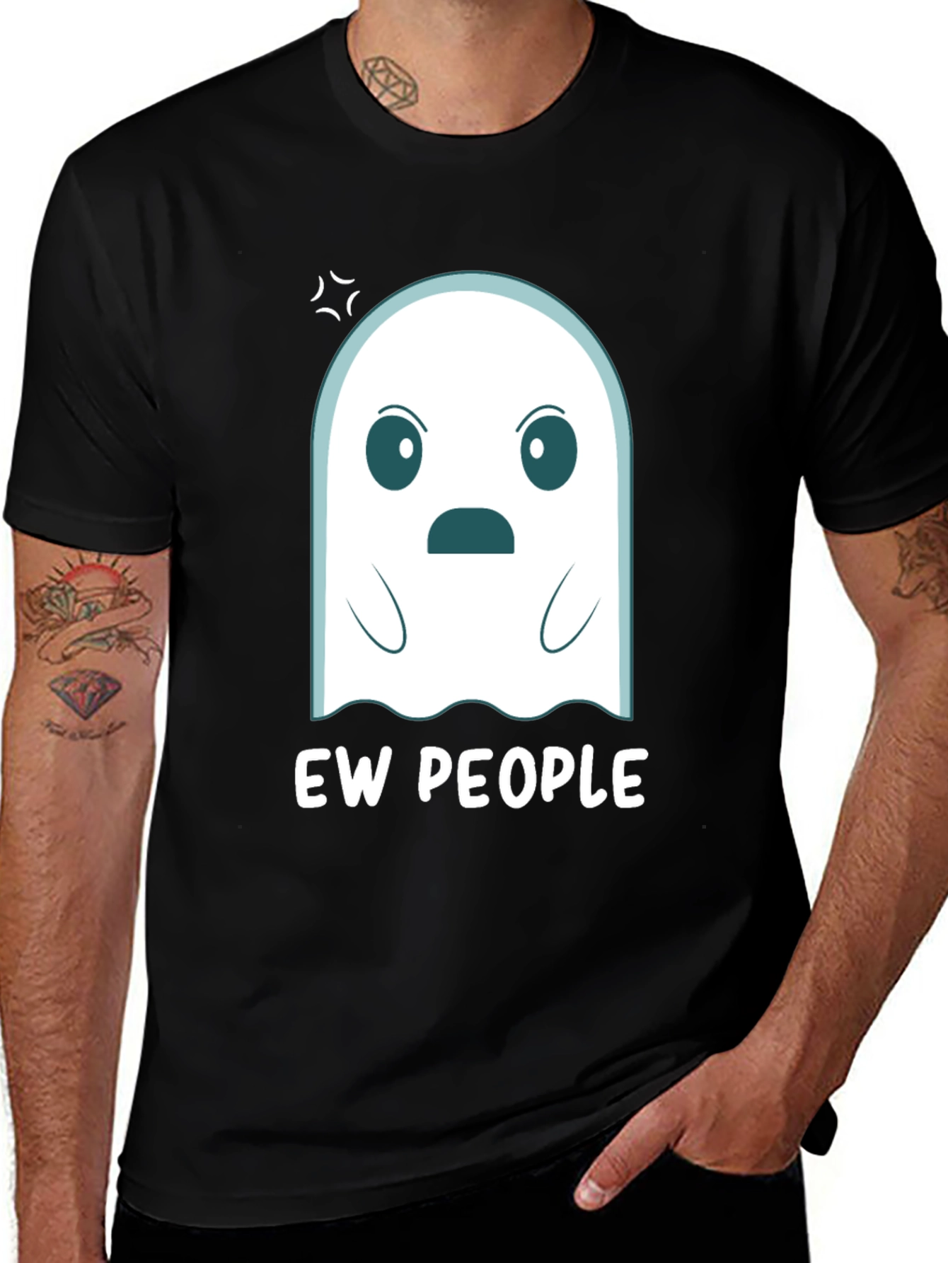 Ew People Ghost Graphic Tee