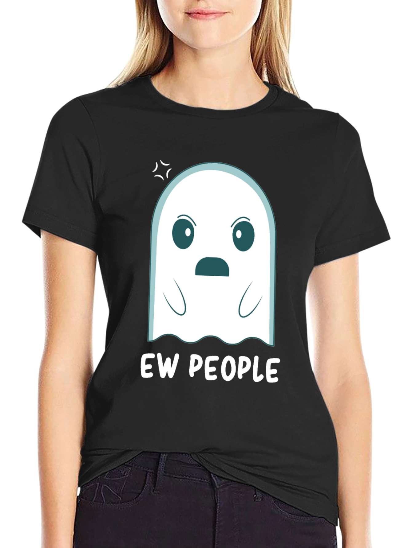 Ew People Ghost Graphic Tee