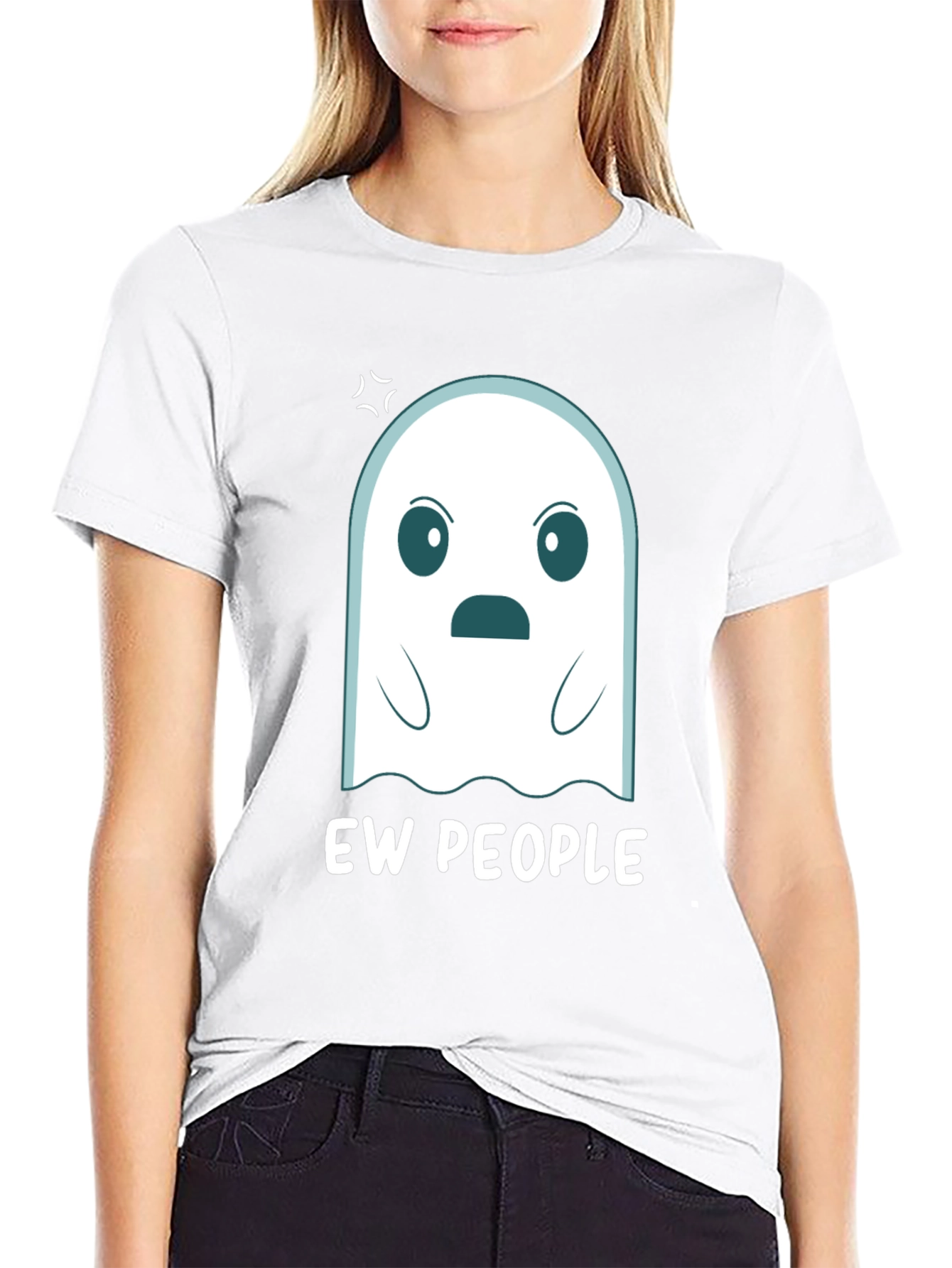 Ew People Ghost Graphic Tee