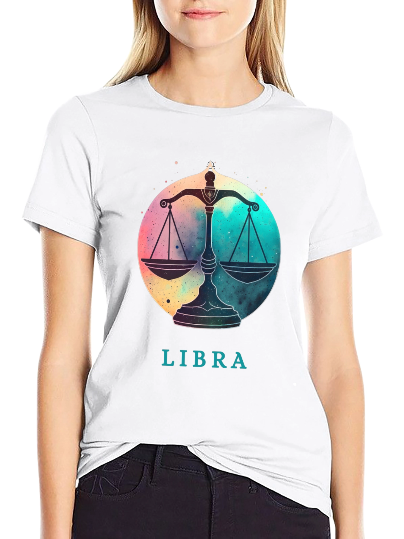 Libra Zodiac Graphic Tee - Stylish Horoscope Shirt