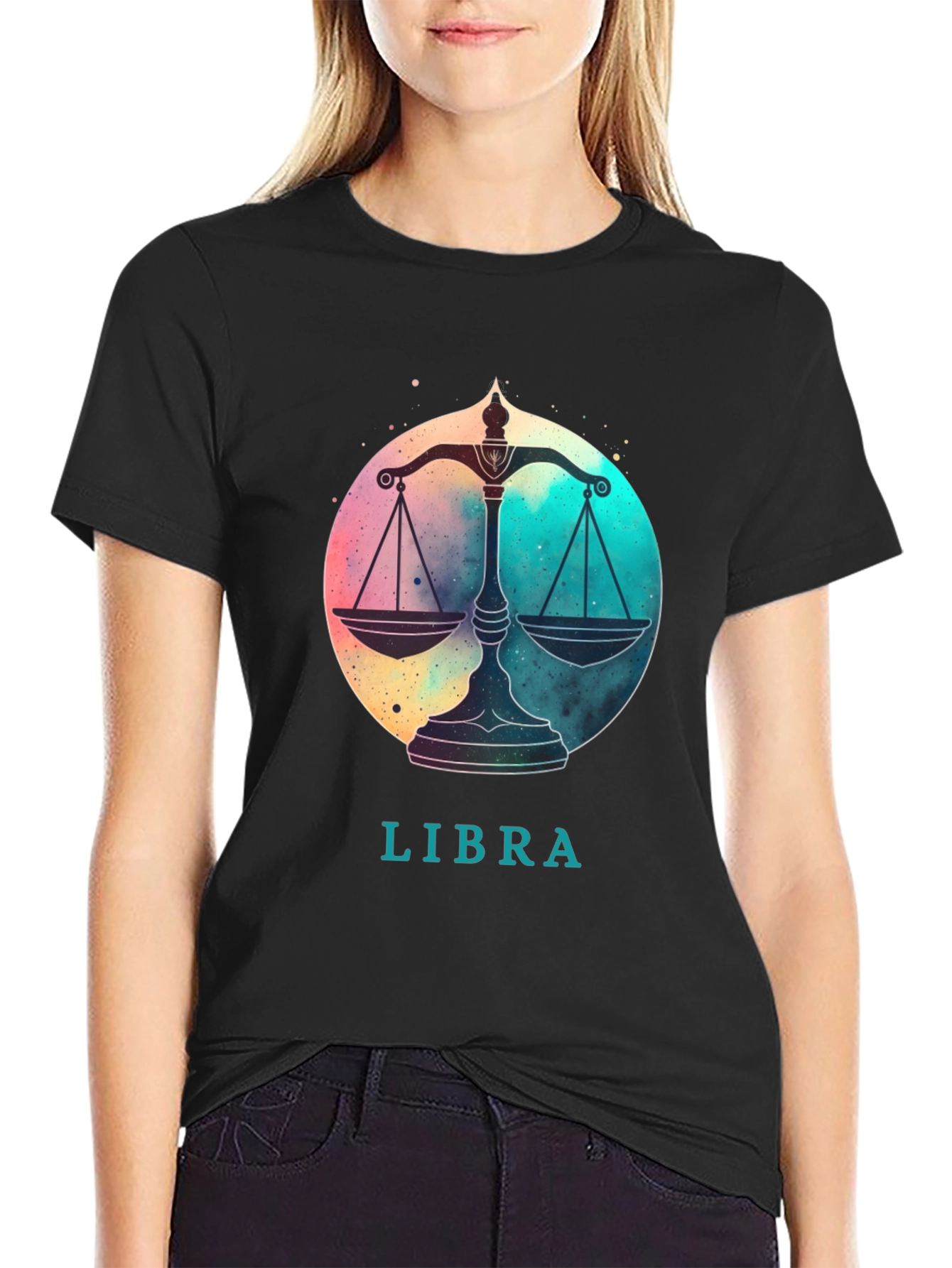 Libra Zodiac Graphic Tee - Stylish Horoscope Shirt