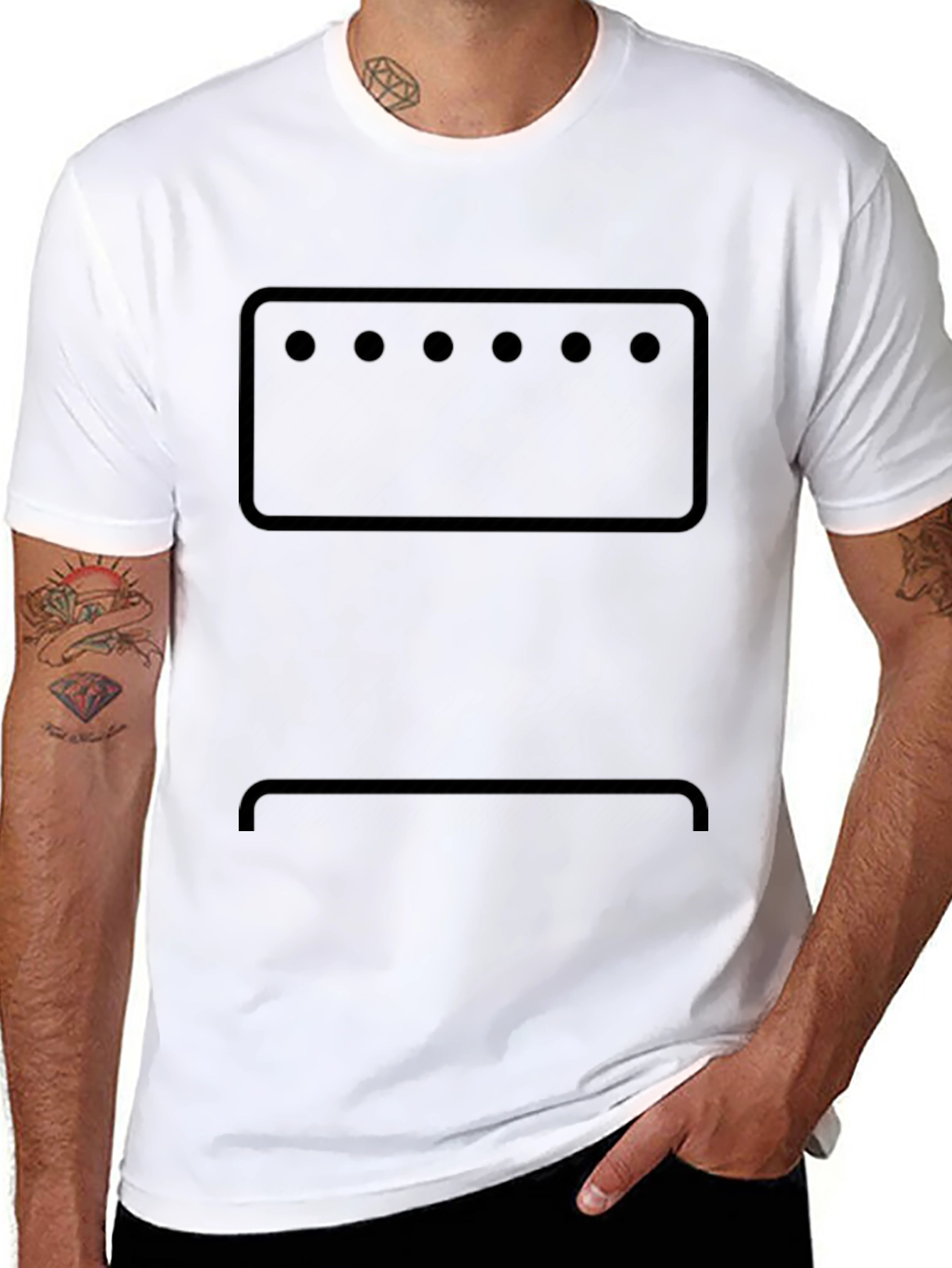 Minimalist Graphic Tee - Black T-Shirt