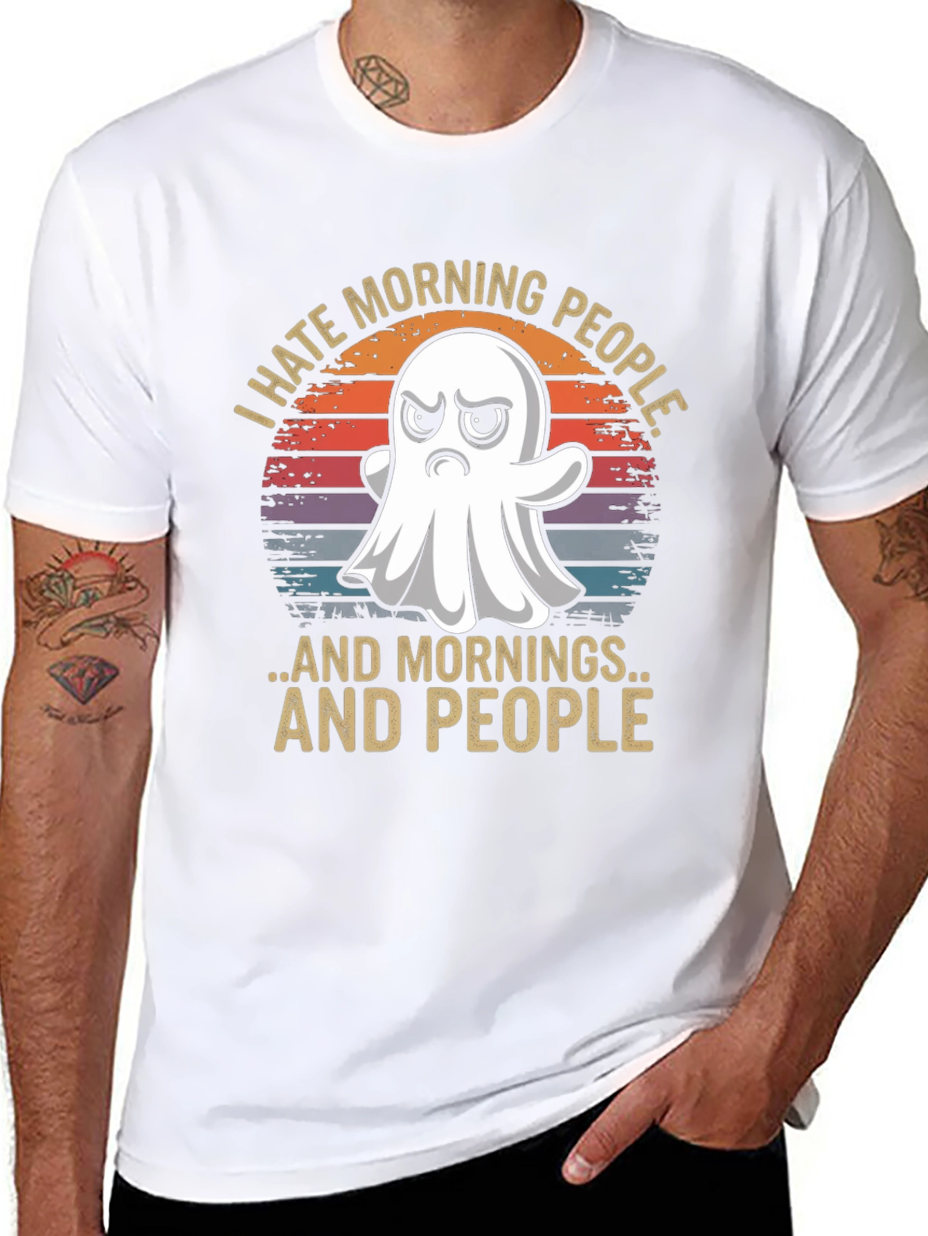 I Hate Morning People T-Shirt