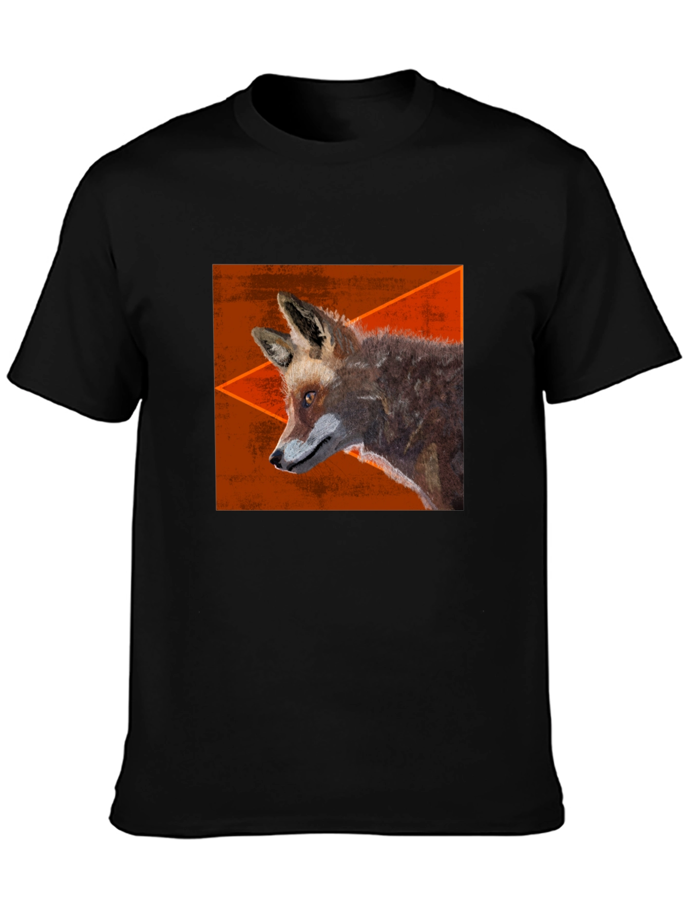 Fox Graphic Tee - Mens Black T-Shirt