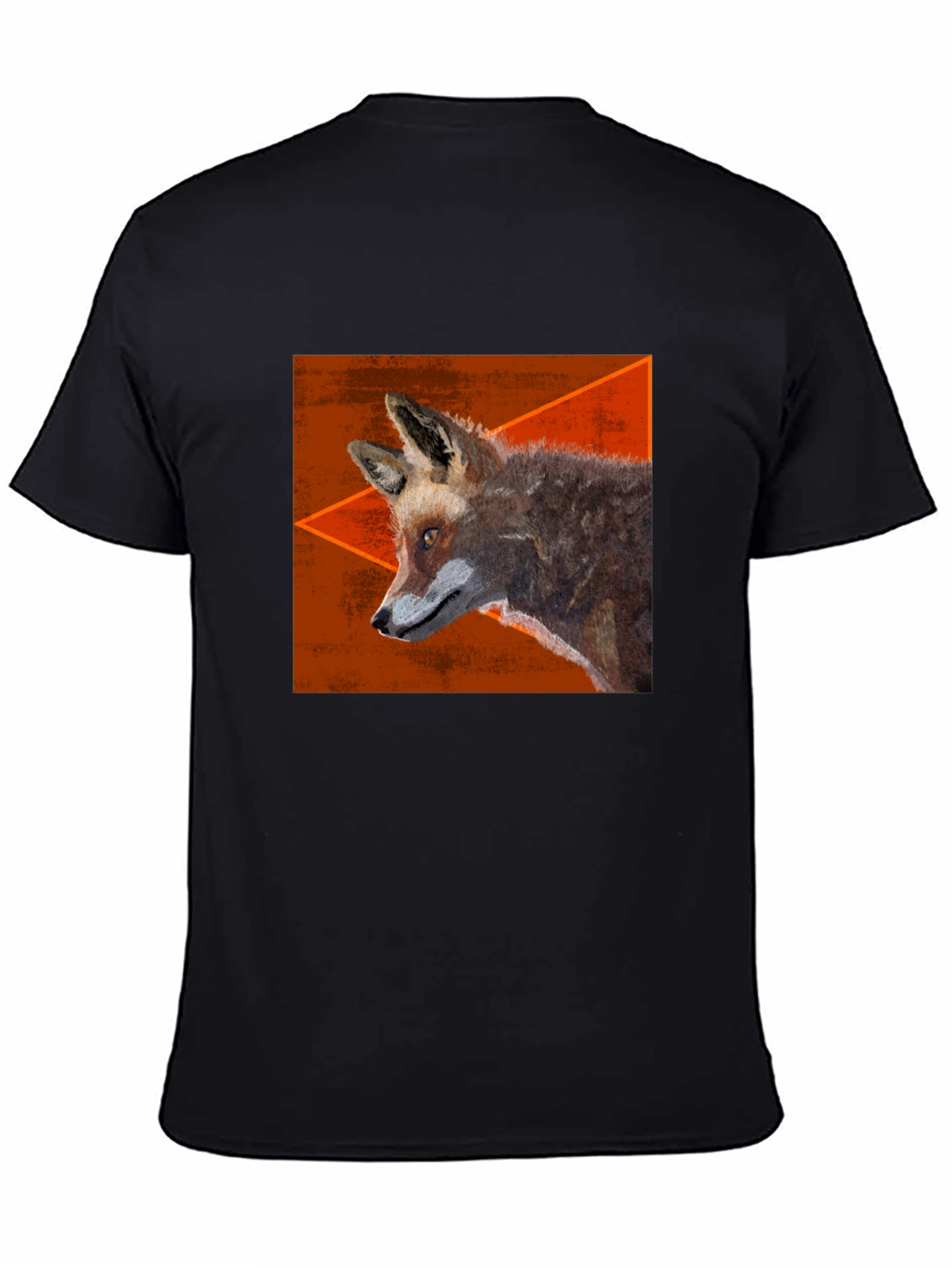 Fox Graphic Tee - Mens Black T-Shirt