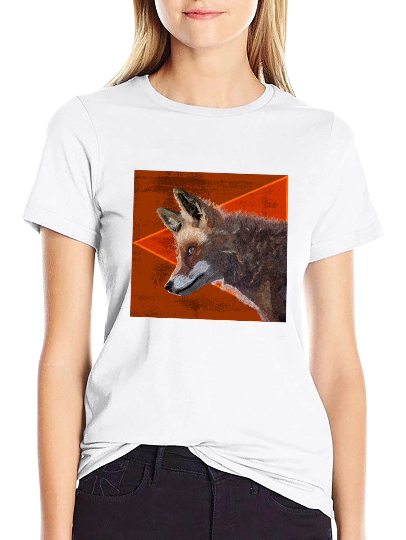 Fox Graphic Tee - Mens Black T-Shirt