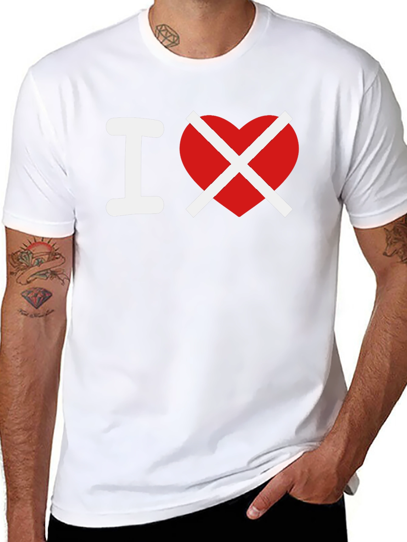 I Hate Heart T-Shirt