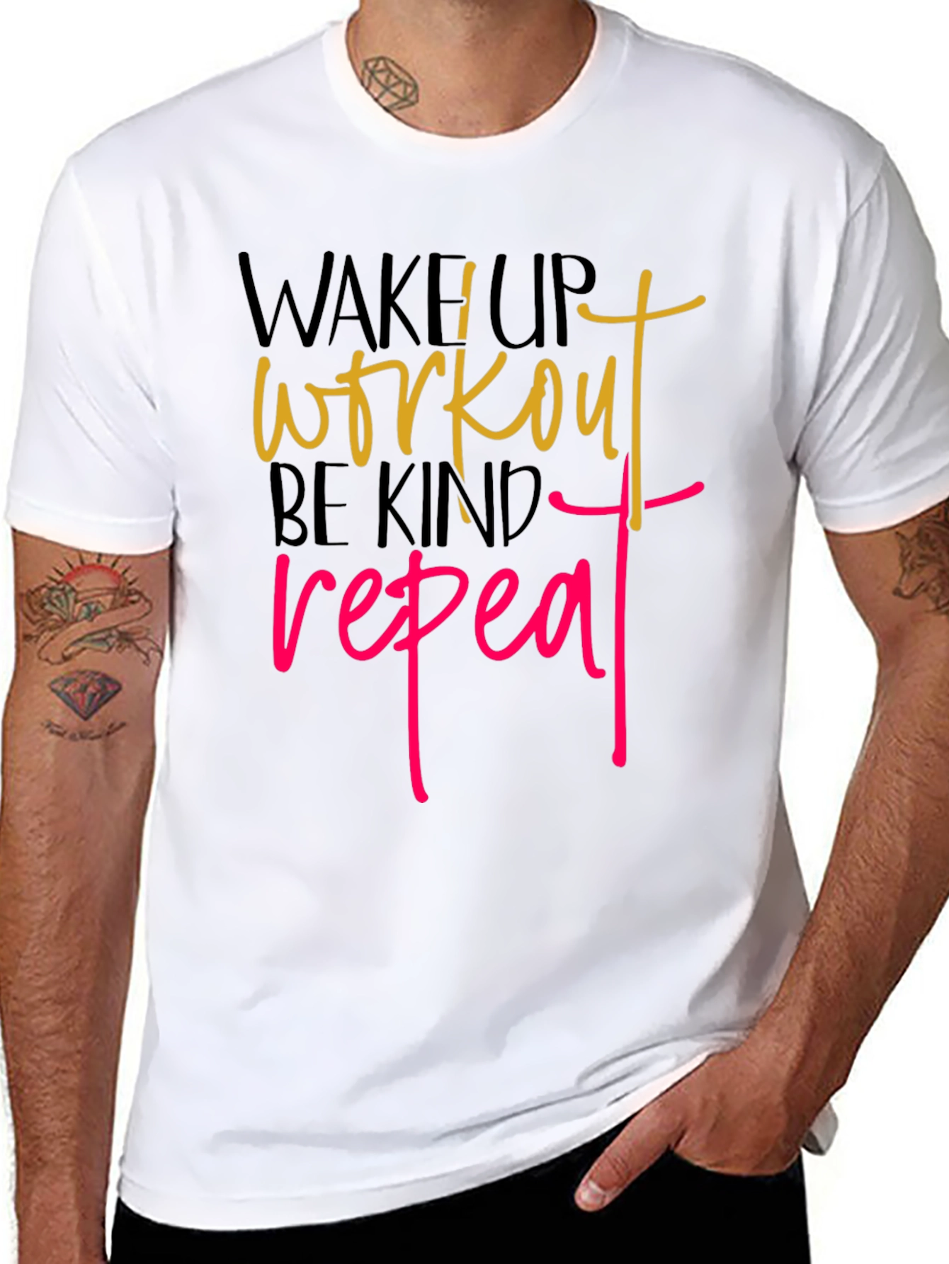 Workout Motivation Graphic Tee