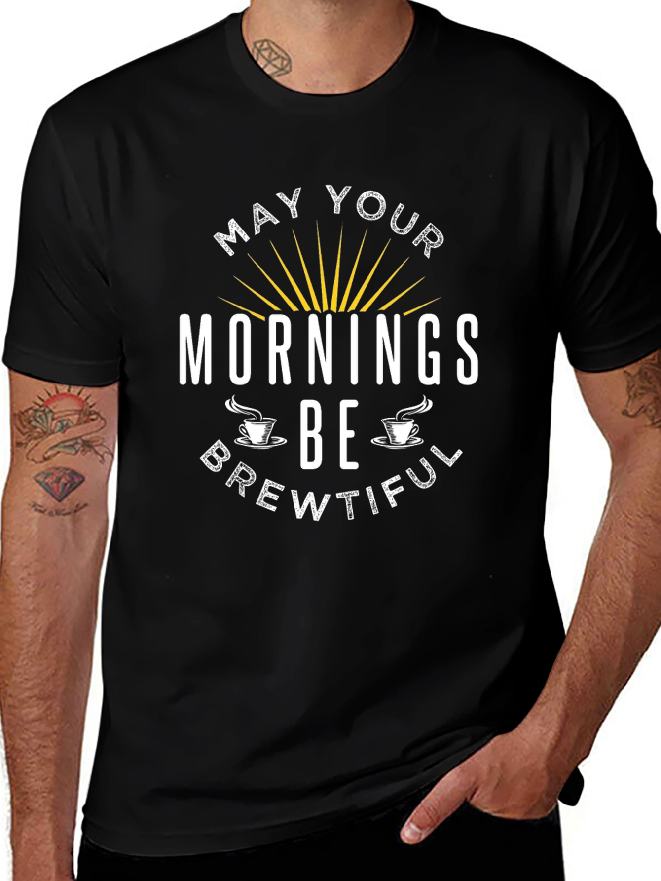 May Your Mornings Be Brewtiful T-Shirt
