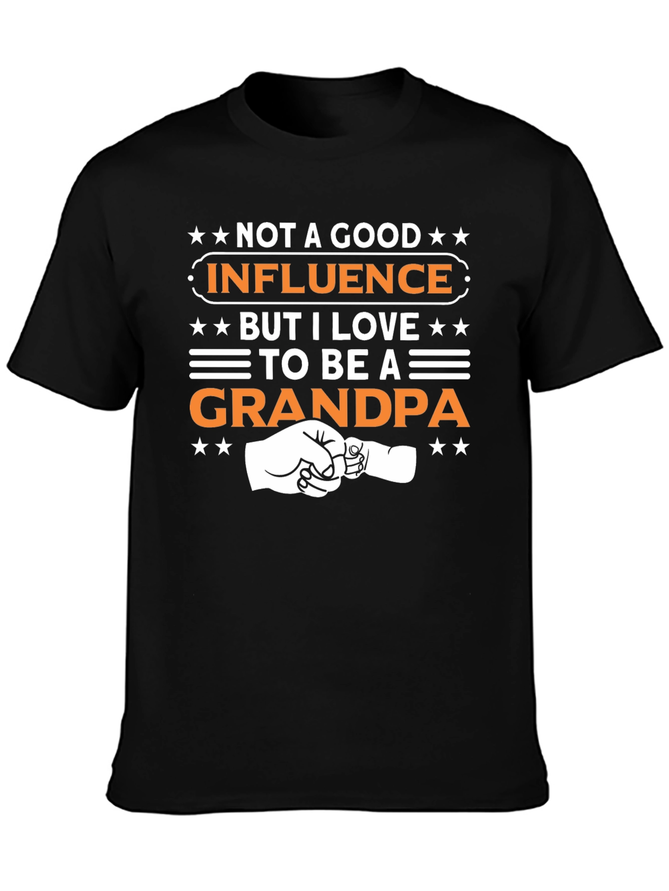 Not a Good Influence Grandpa T-Shirt