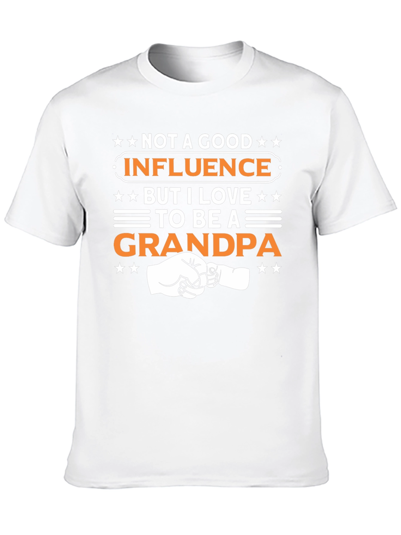 Not a Good Influence Grandpa T-Shirt