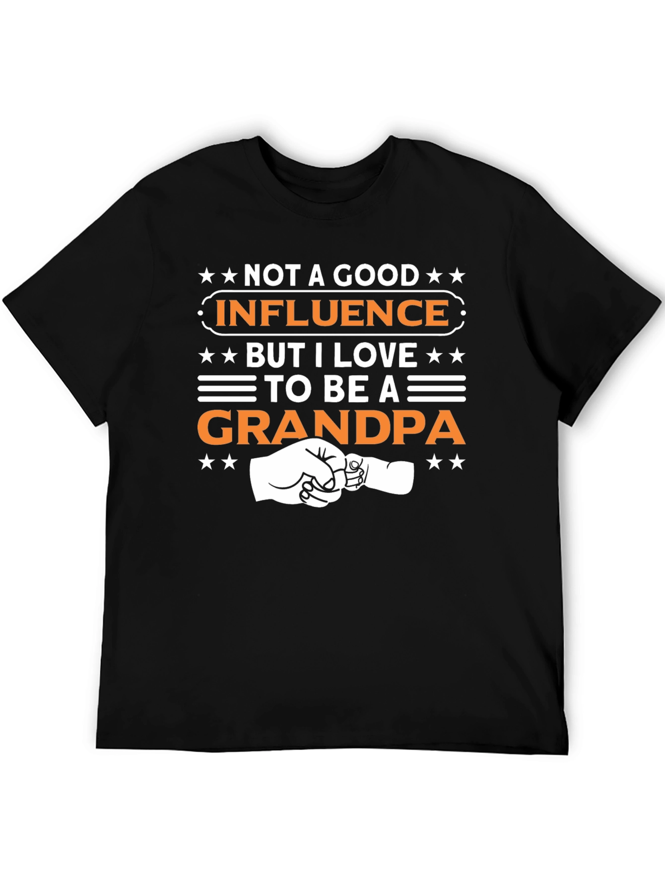 Not a Good Influence Grandpa T-Shirt