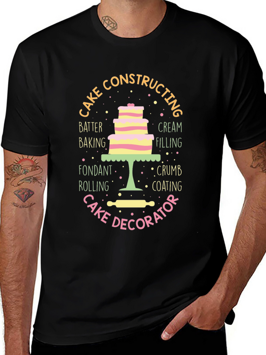 Cake Decorator T-Shirt: Baking Enthusiast Gift