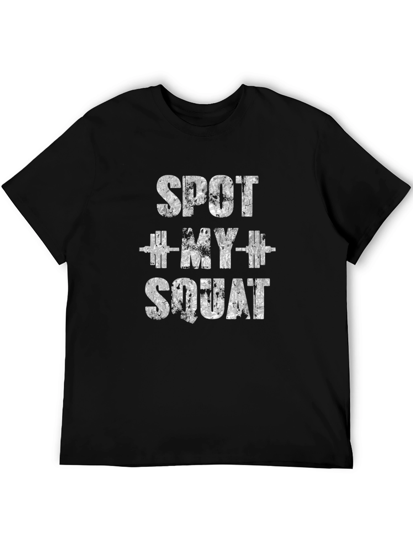 Spot My Squat Graphic Tee - Workout T-Shirt