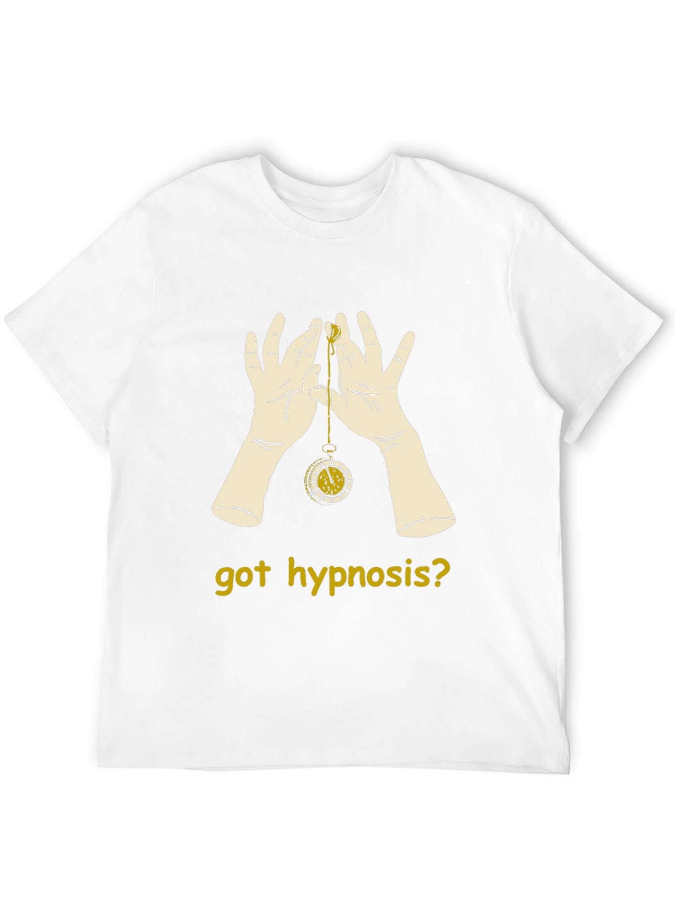 Hypnosis T-Shirt: Funny Pocket Watch Design
