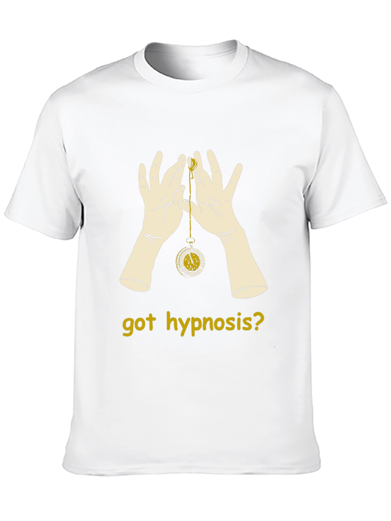 Hypnosis T-Shirt: Funny Pocket Watch Design