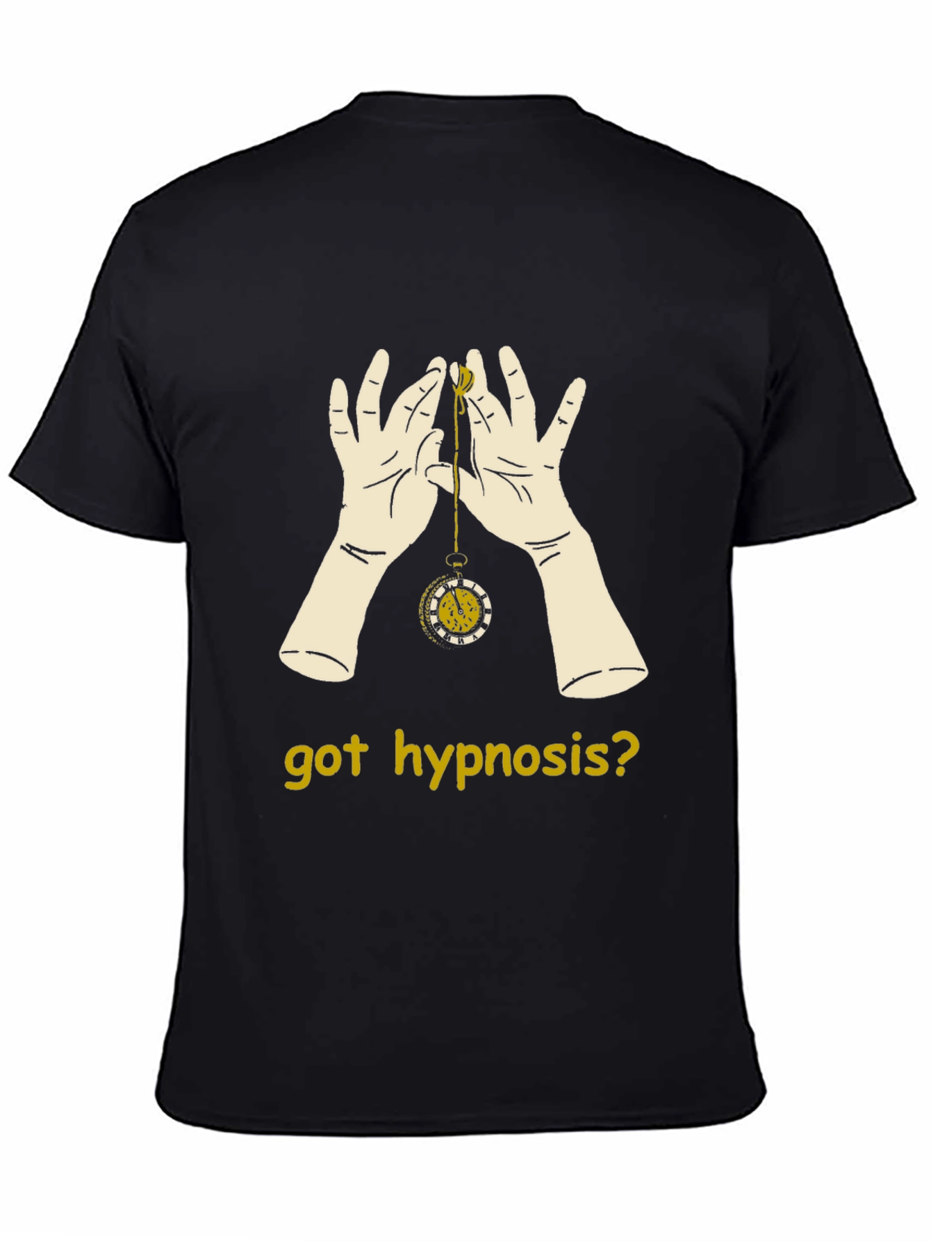 Hypnosis T-Shirt: Funny Pocket Watch Design