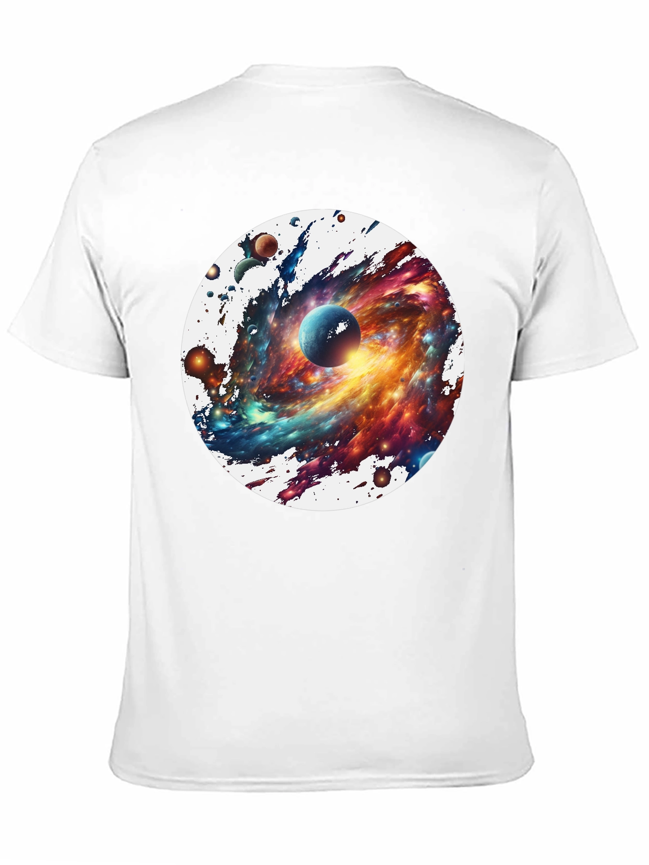 Galaxy Blast T-Shirt - Space Print Tee