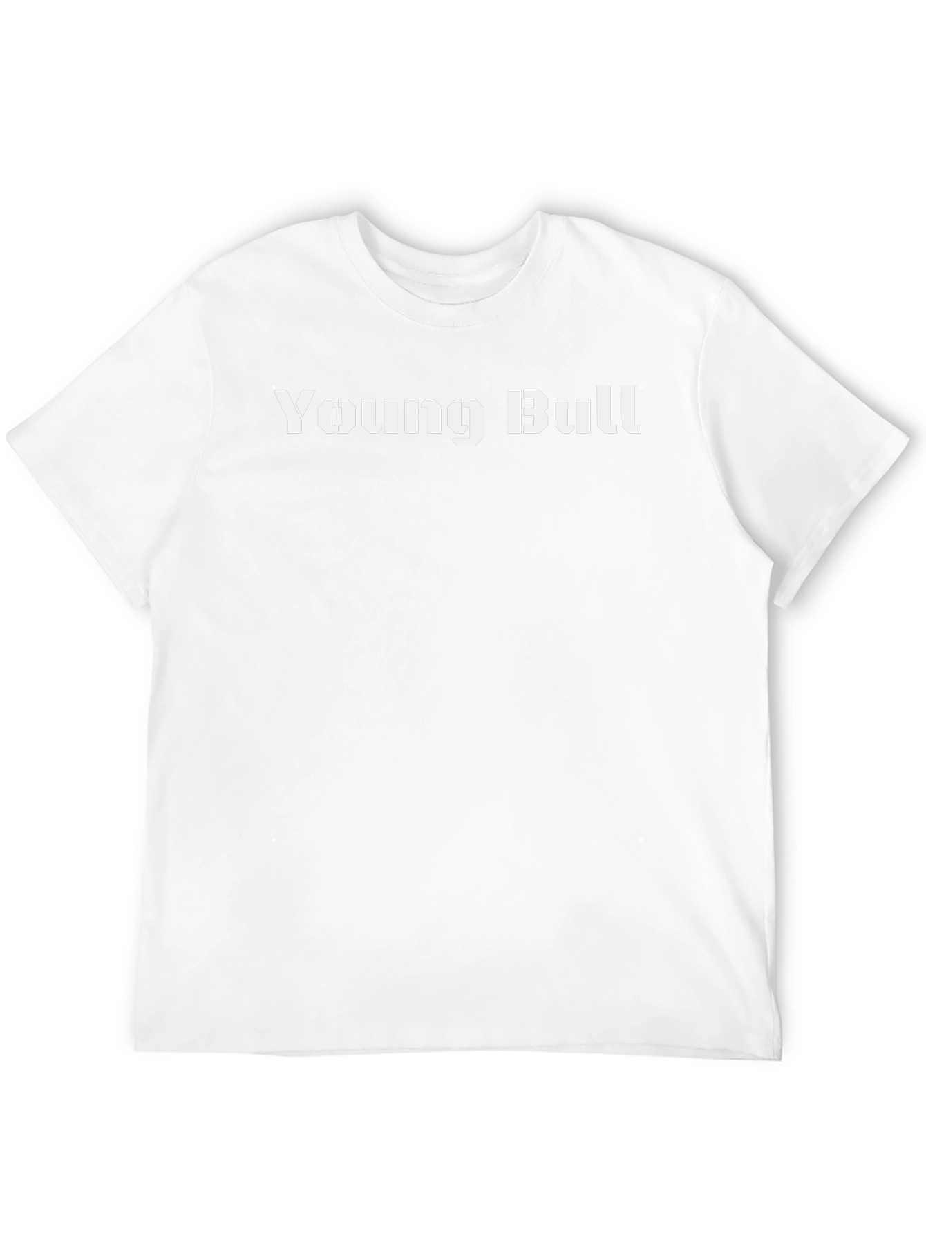 Young Bull Graphic Tee - Mens Crew Neck T-Shirt