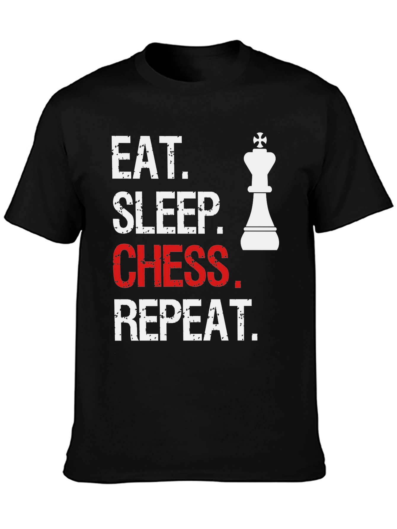 Eat Sleep Chess Repeat T-Shirt for Chess Lovers