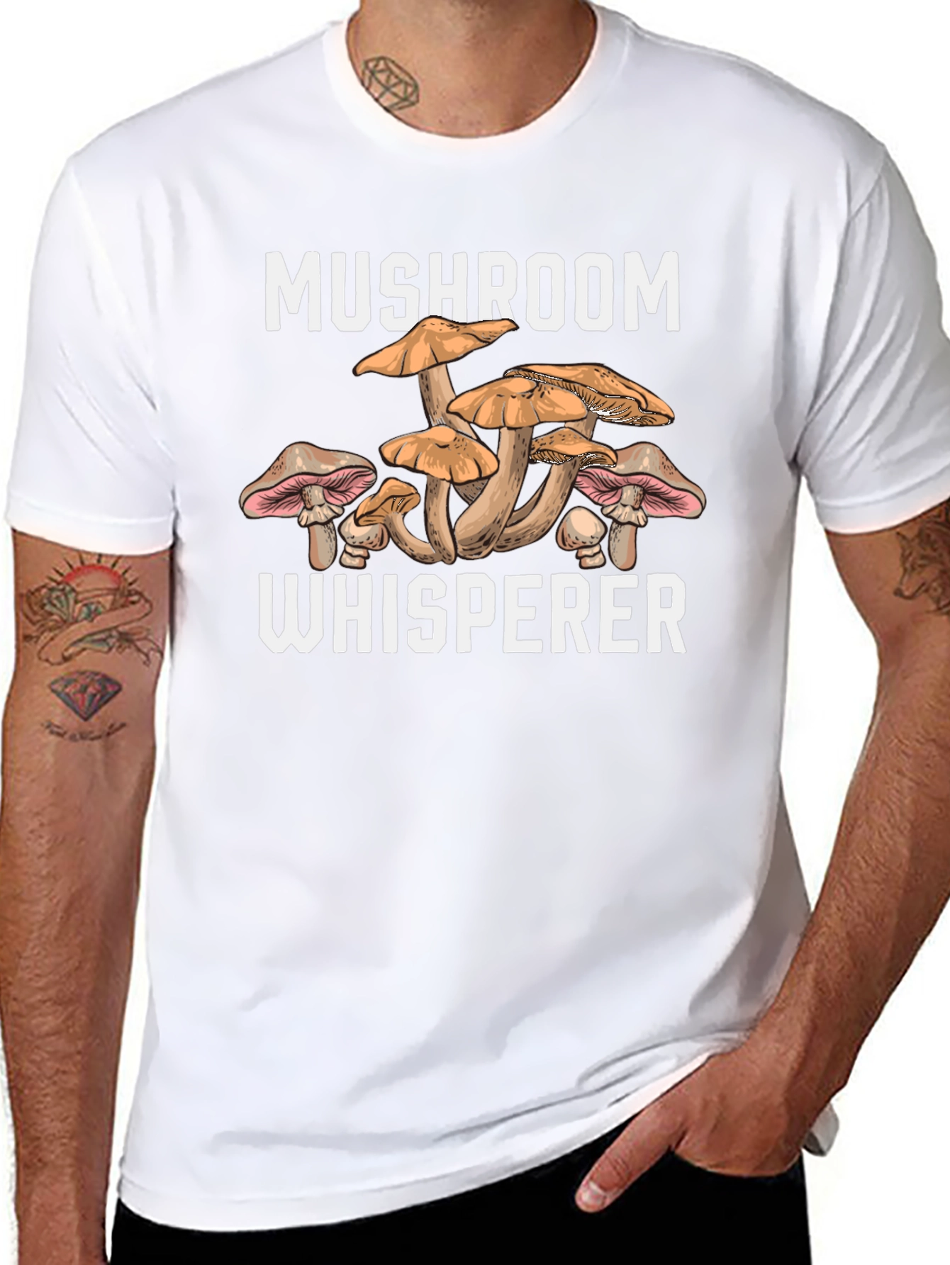 Mushroom Whisperer Graphic Tee