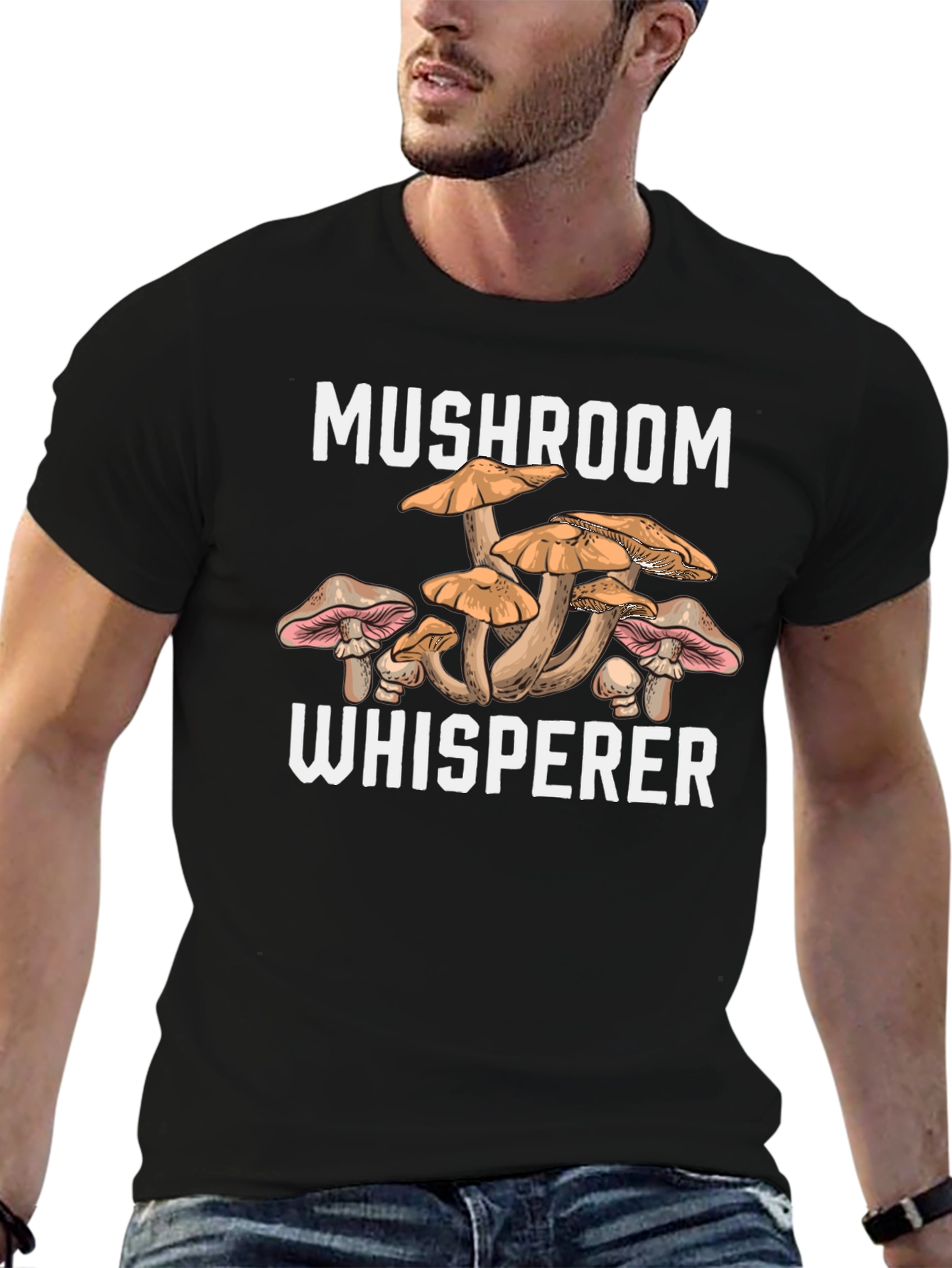 Mushroom Whisperer Graphic Tee