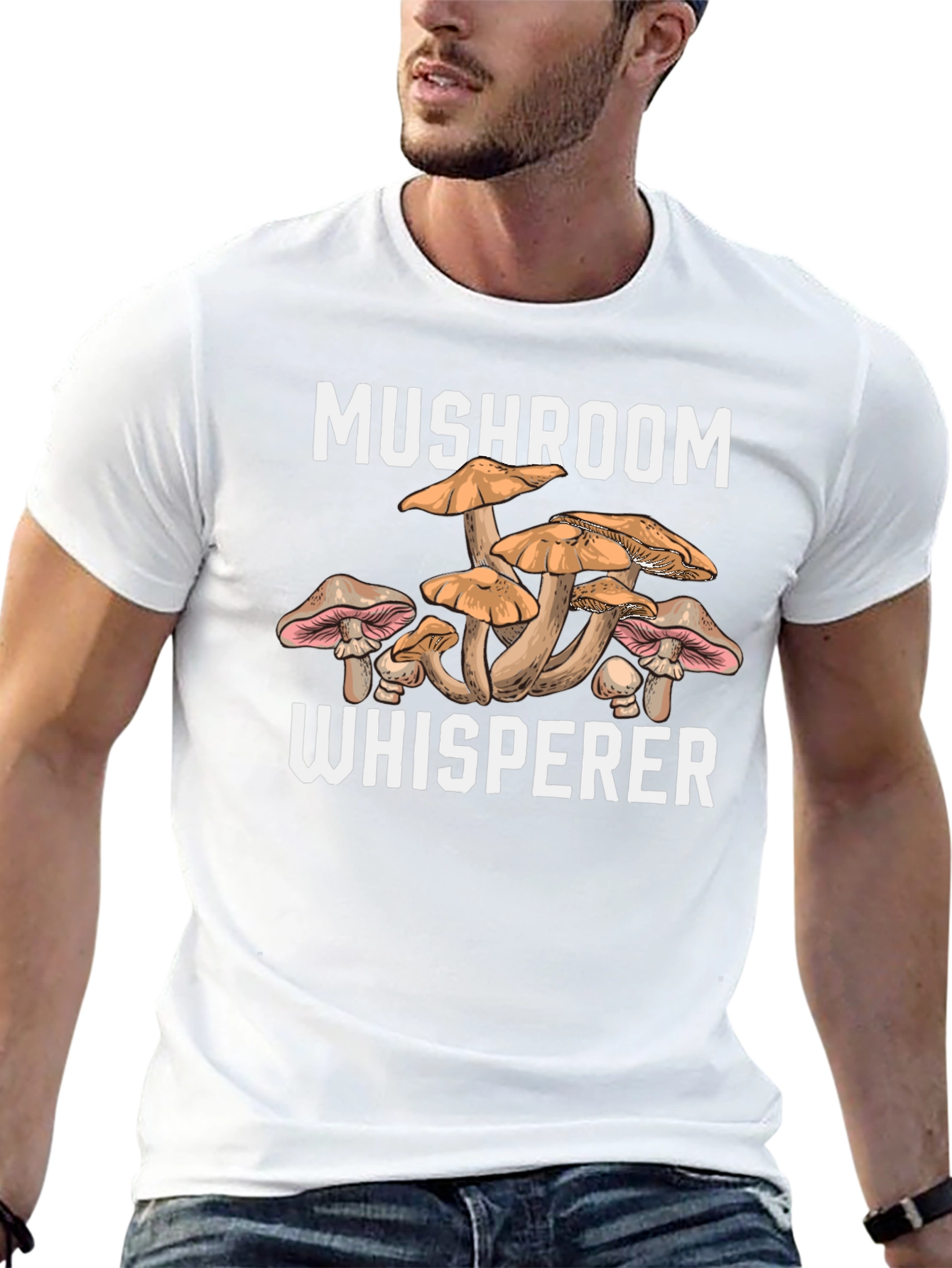 Mushroom Whisperer Graphic Tee