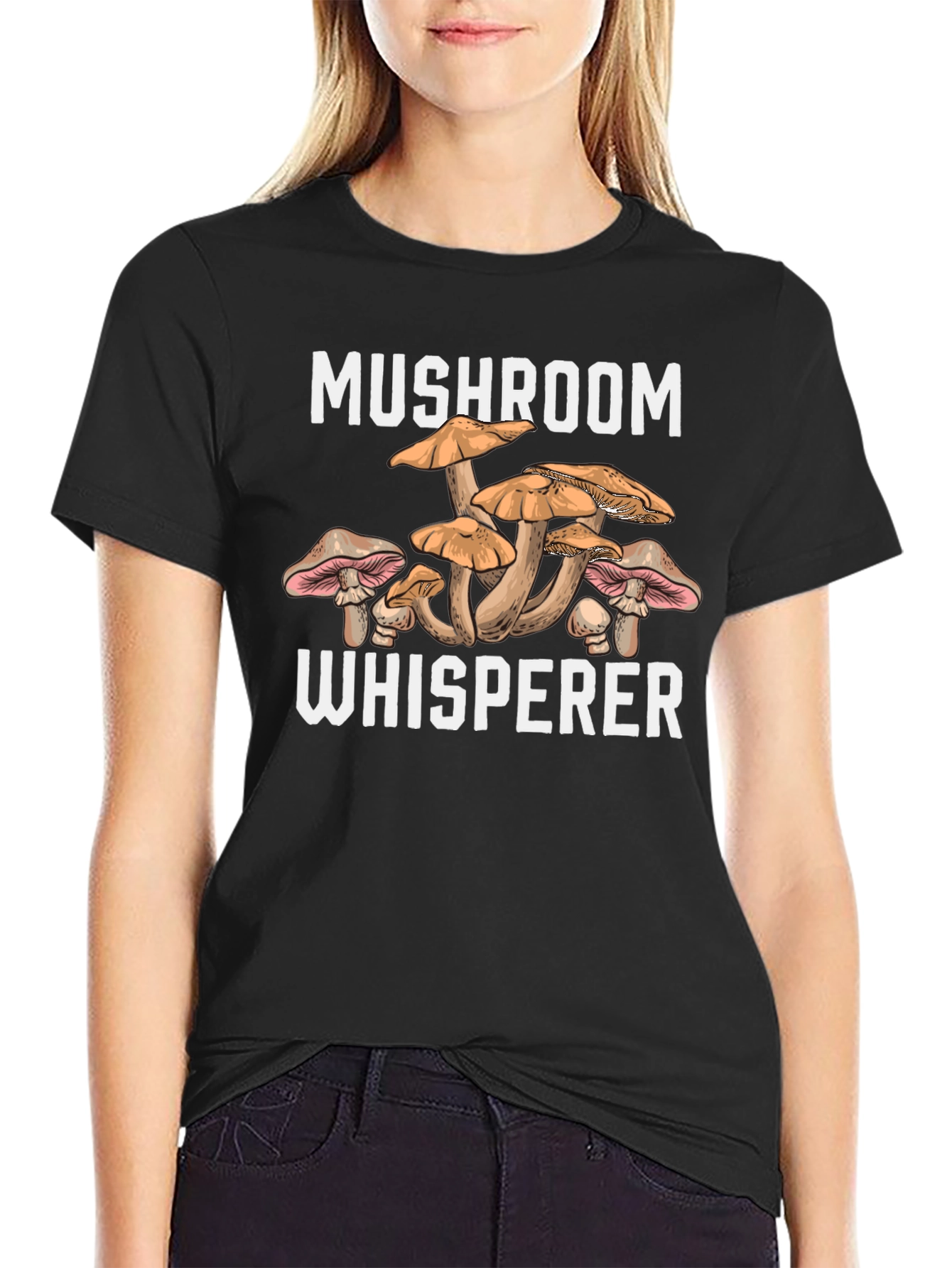 Mushroom Whisperer Graphic Tee