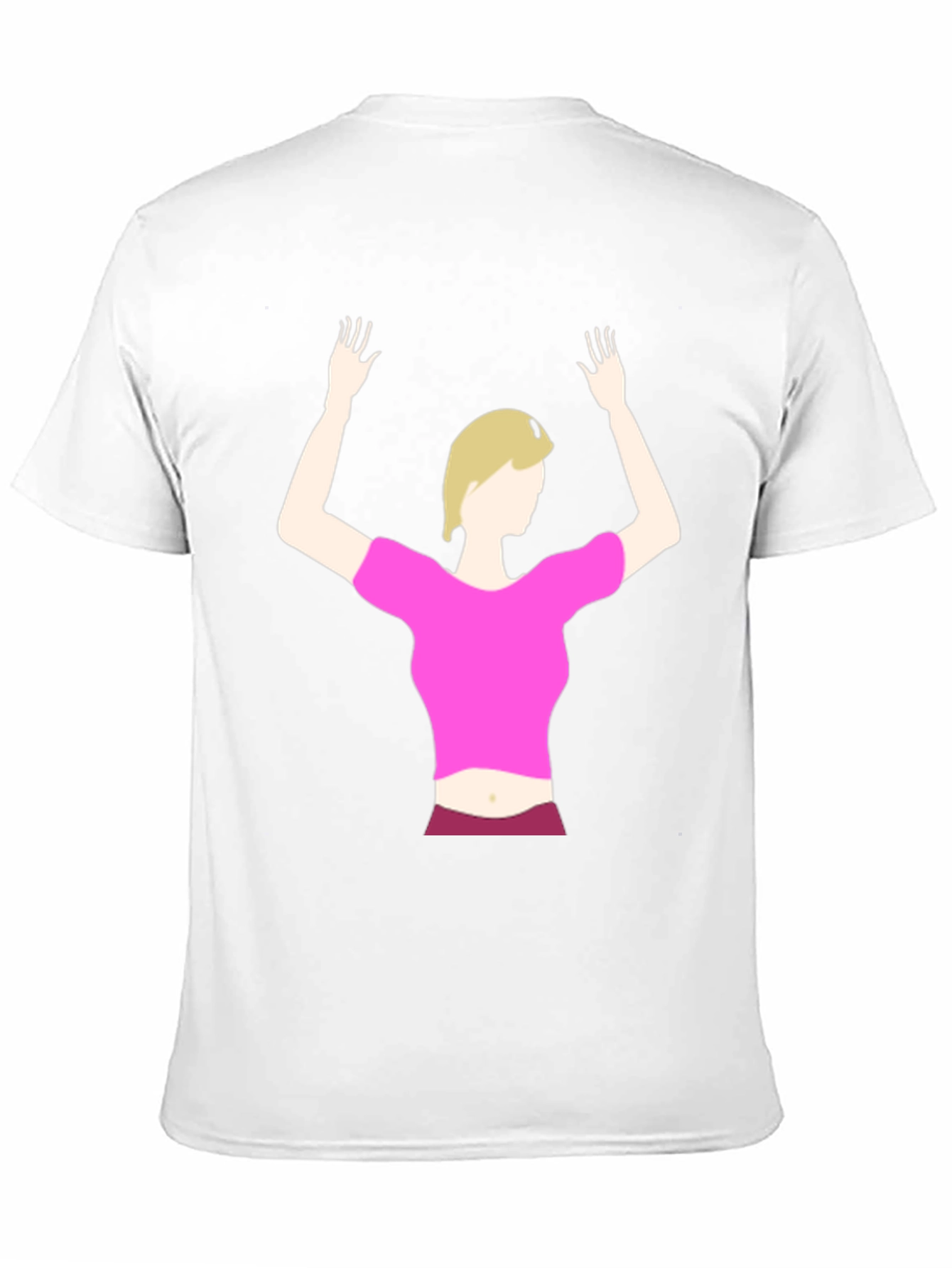 Graphic Tee - Blonde Dancer Silhouette