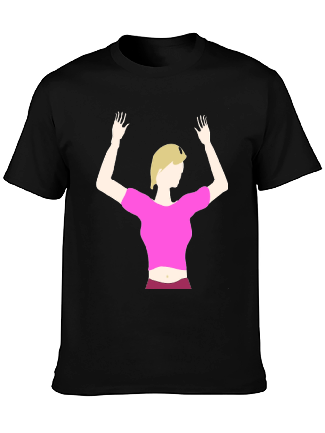 Graphic Tee - Blonde Dancer Silhouette