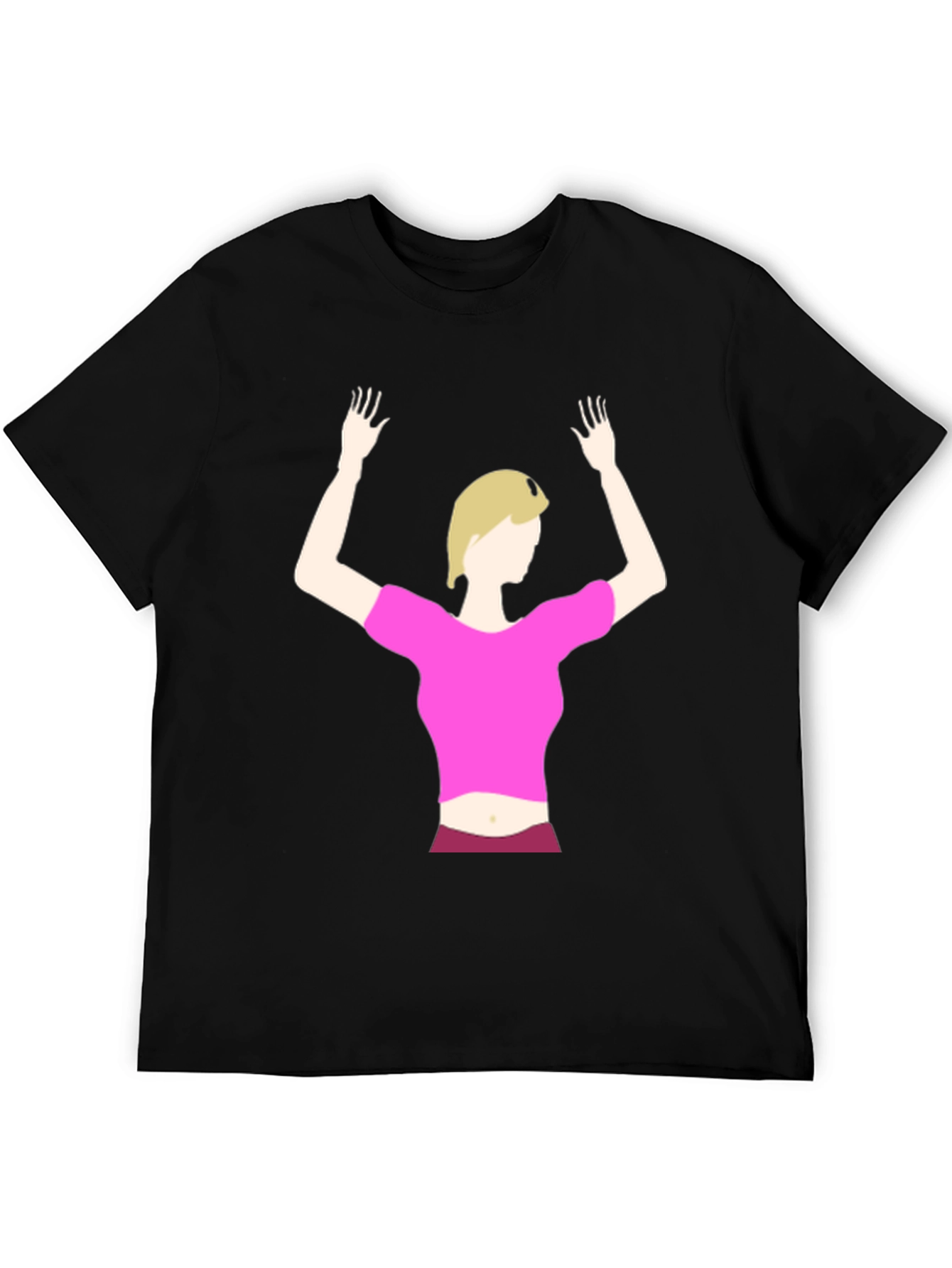 Graphic Tee - Blonde Dancer Silhouette