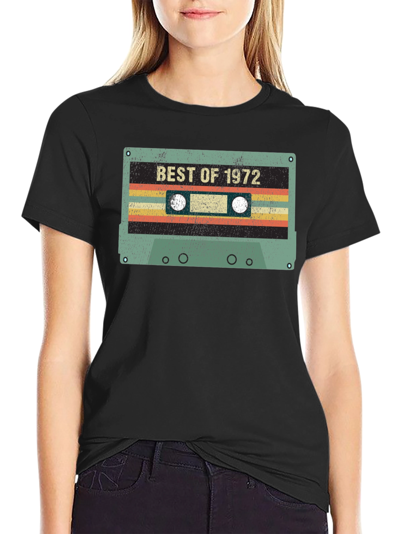 Best of 1972 Cassette Tape Graphic Tee