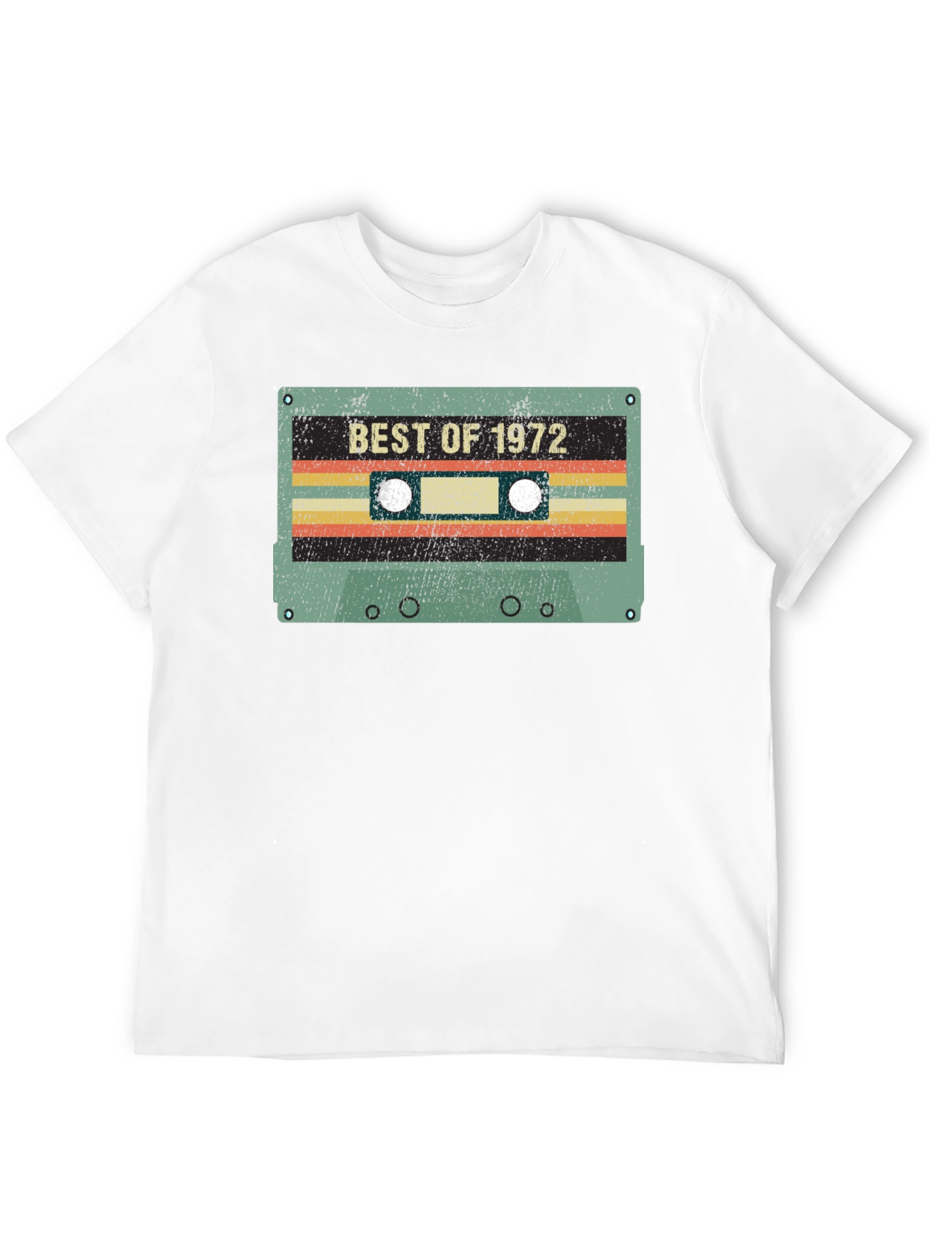 Best of 1972 Cassette Tape Graphic Tee