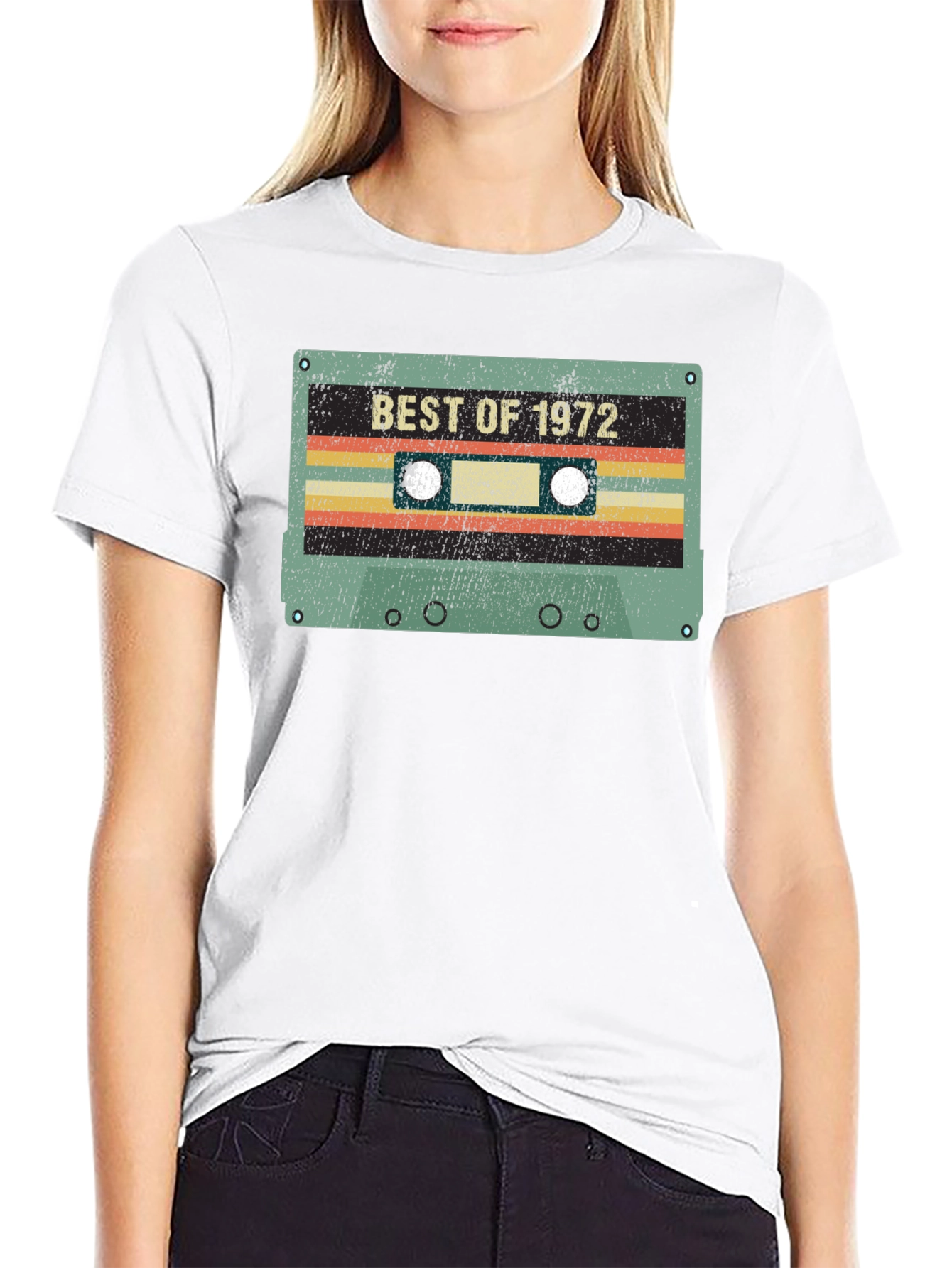 Best of 1972 Cassette Tape Graphic Tee