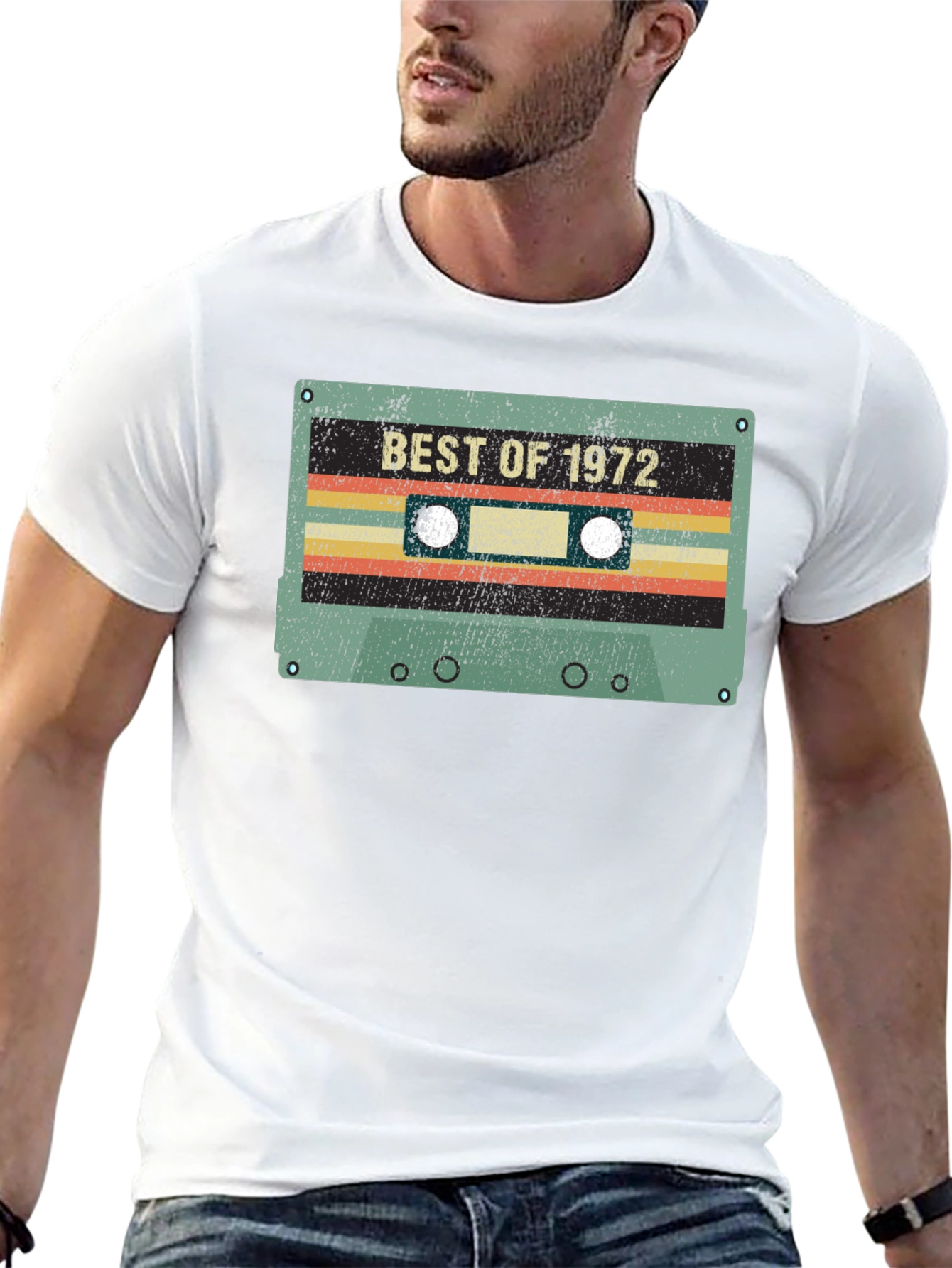Best of 1972 Cassette Tape Graphic Tee