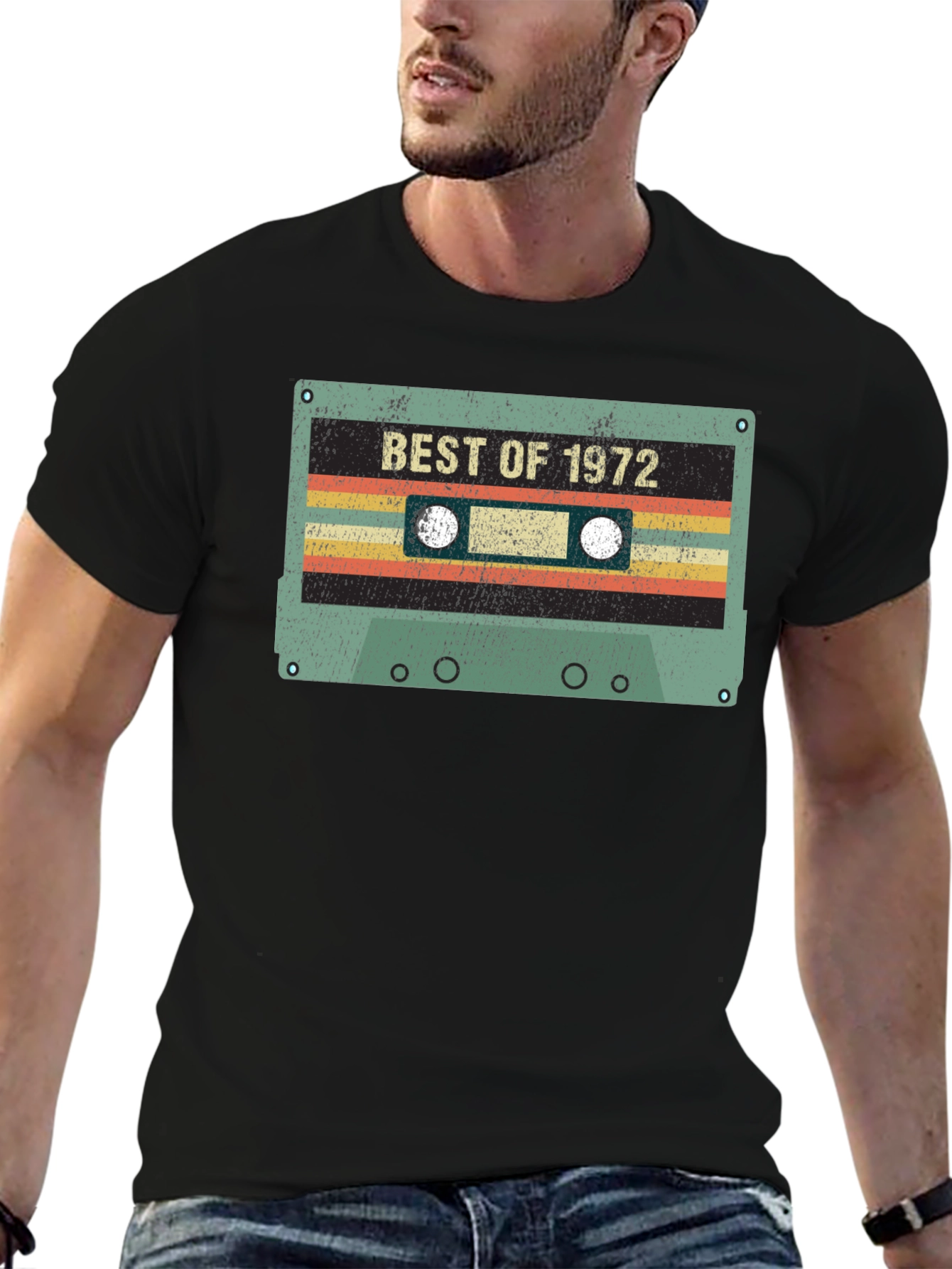 Best of 1972 Cassette Tape Graphic Tee