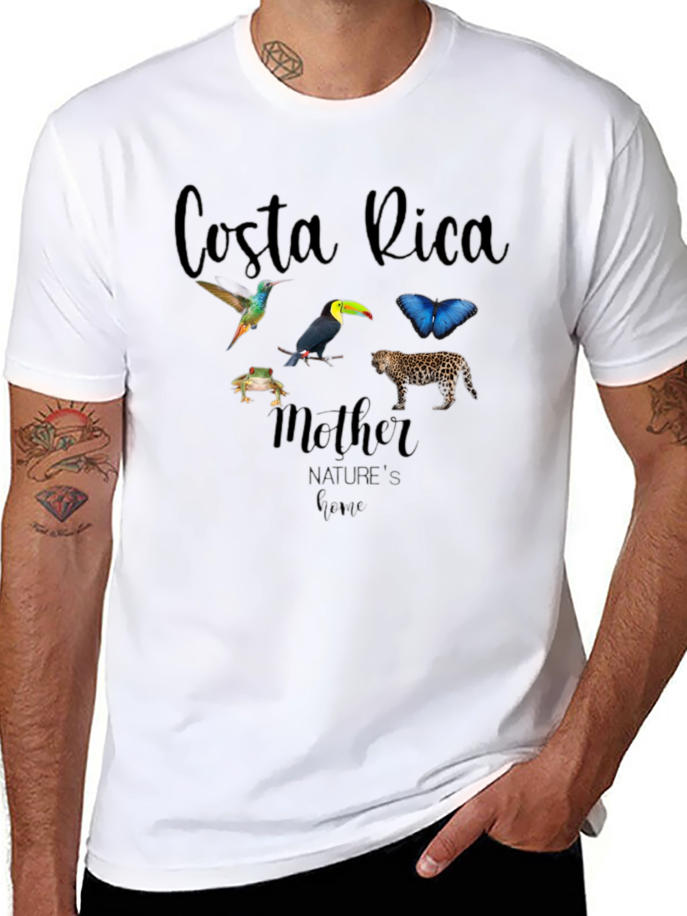 Costa Rica Natures Love Graphic T-Shirt