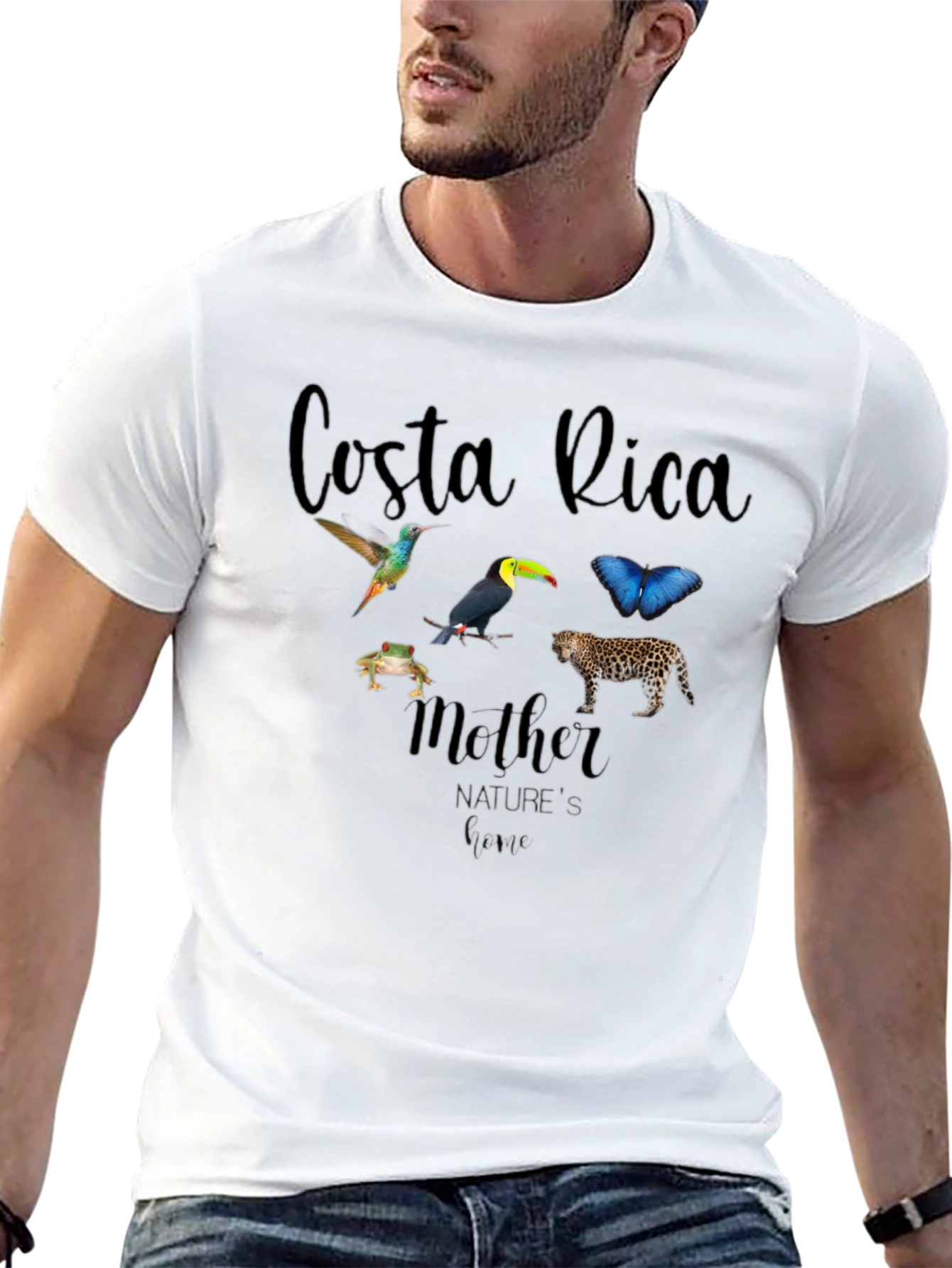 Costa Rica Natures Love Graphic T-Shirt