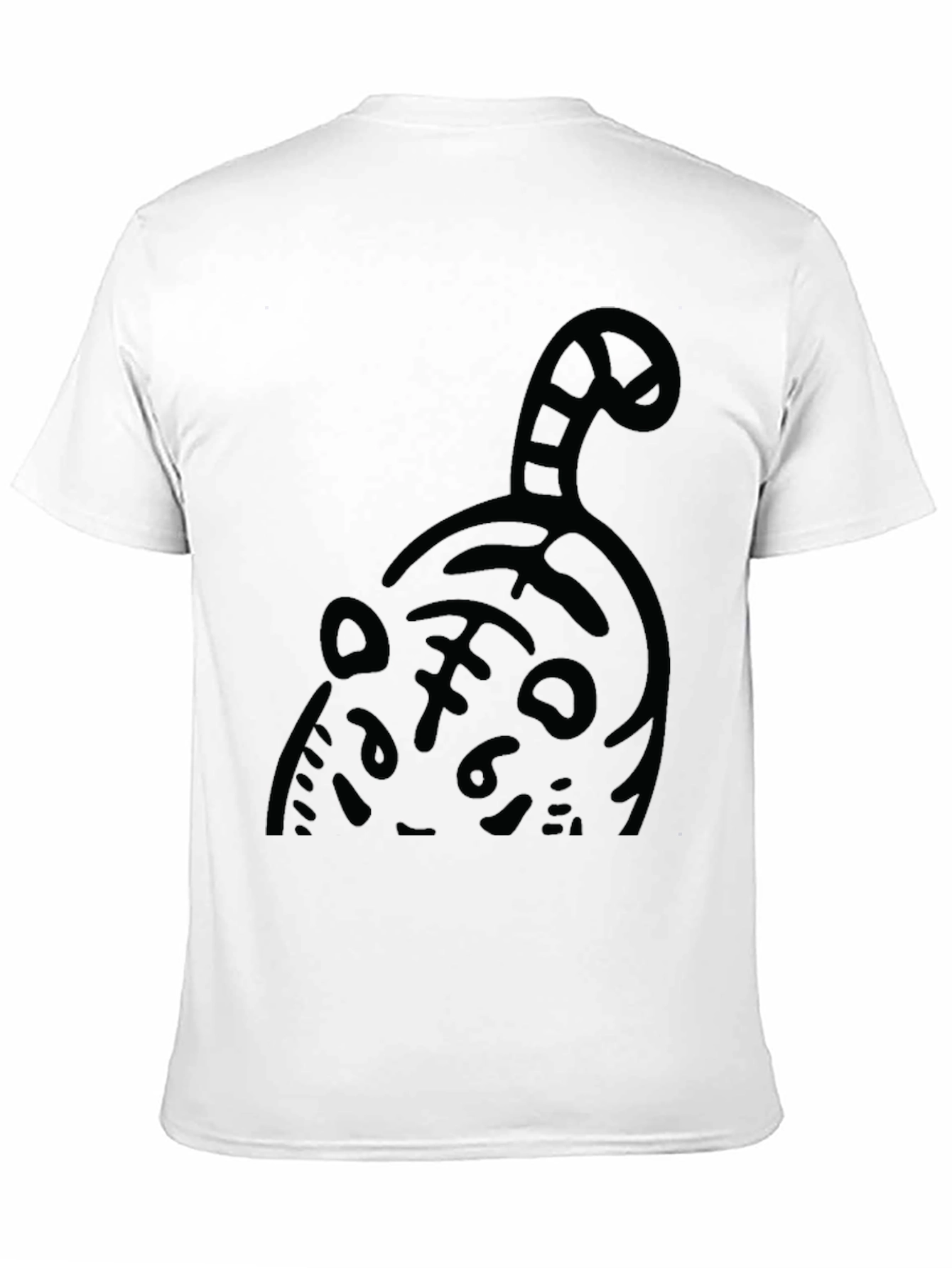Cool Cat Graphic Tee - Black